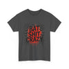 Halloween Bat Shit Crazy  Graphic T-Shirt Printify
