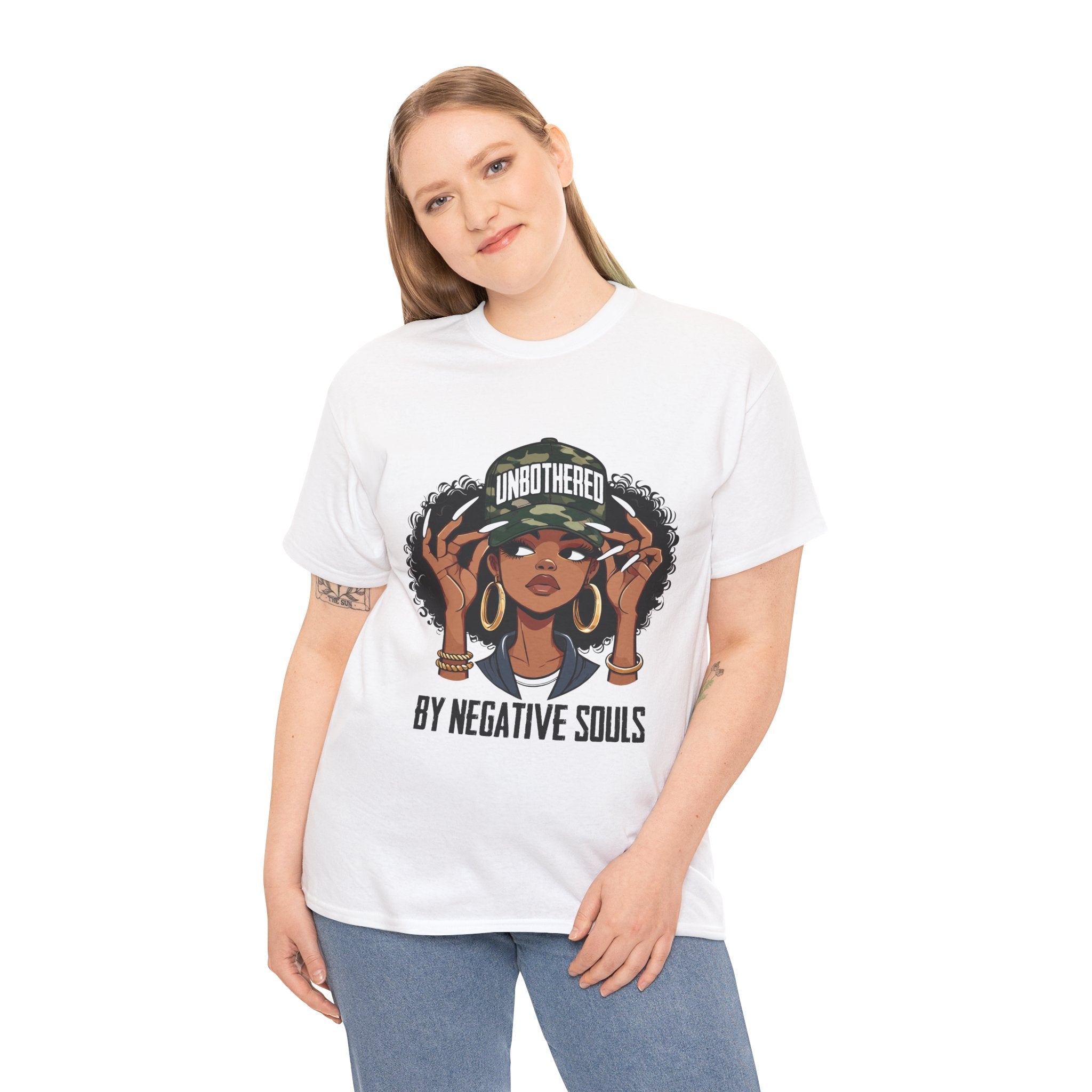 Unbothered Unisex Graphic T-Shirt Printify