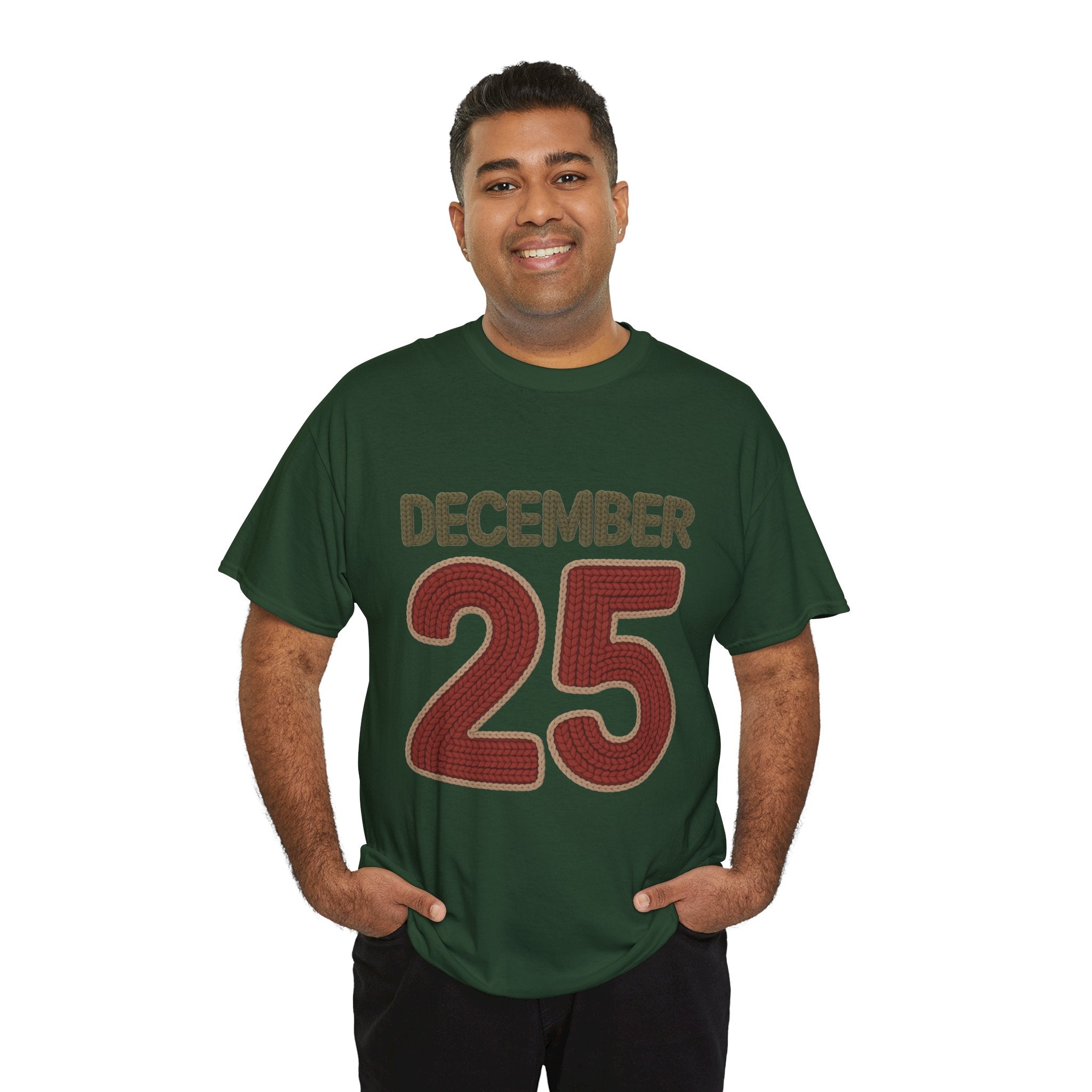 December 25 Christmas Date T- Shirt Printify