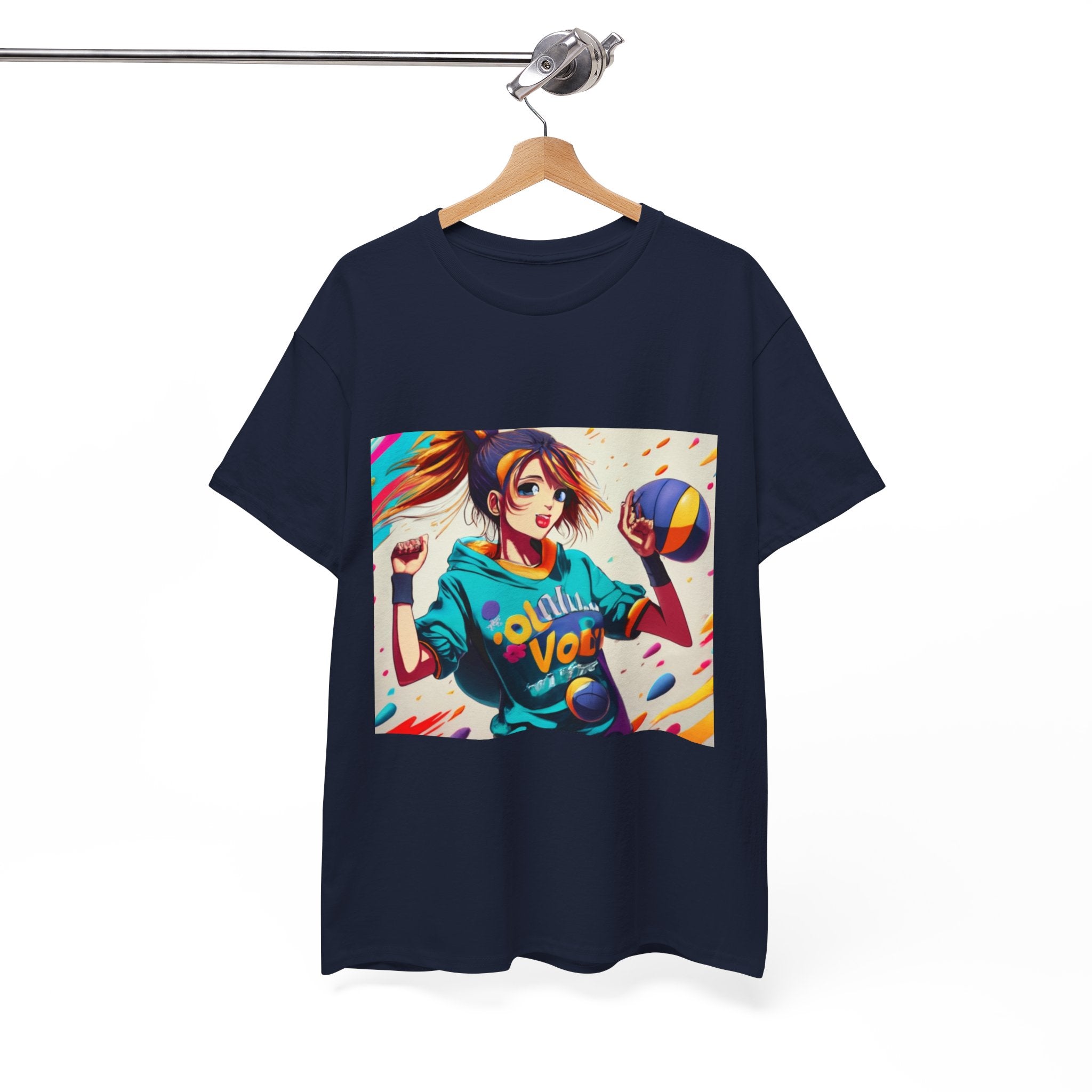 Volleyball Street Graphic T- Shirt Printify