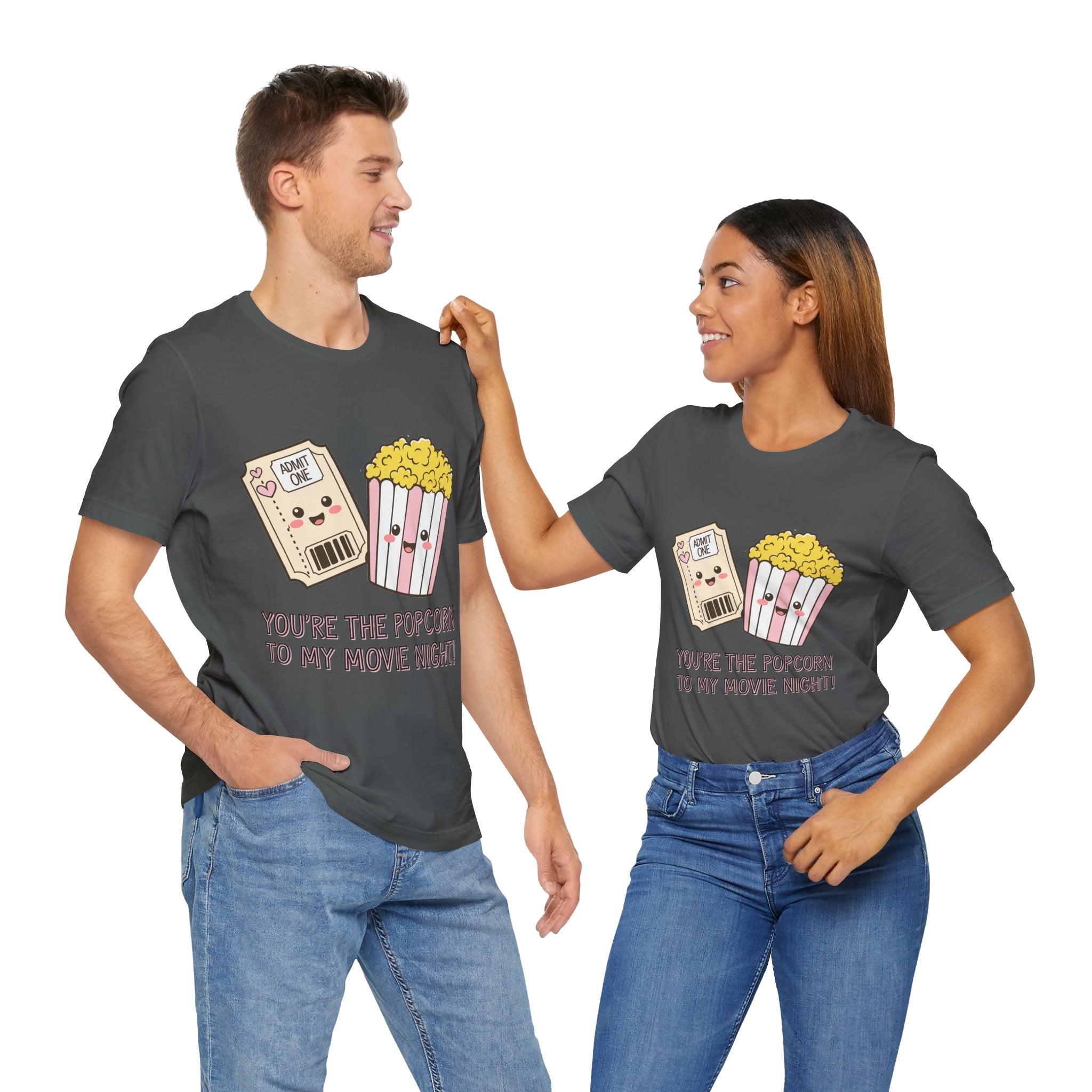 Movie Night Graphic T-Shirt Printify