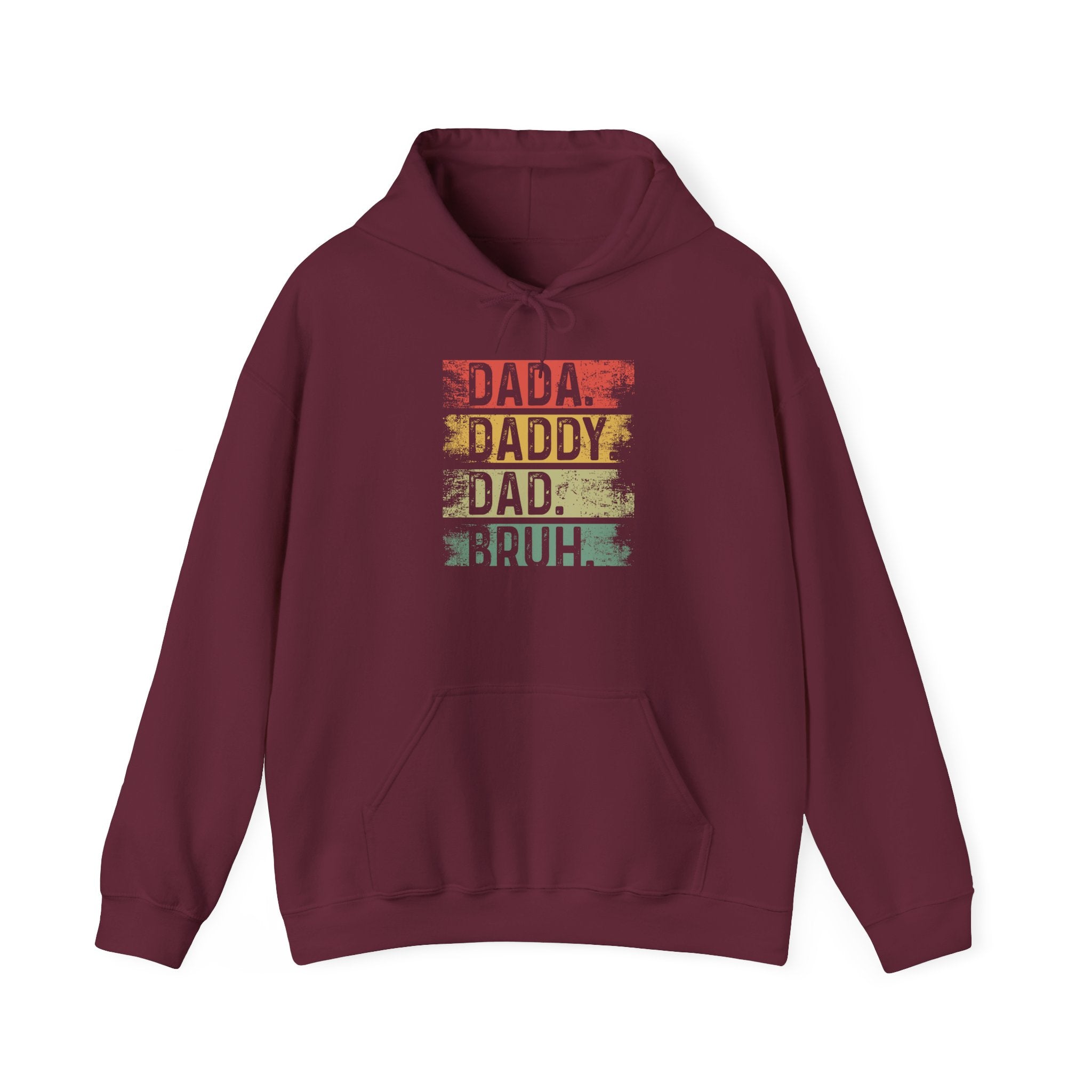 Dad, Daddy, Dad, Bruh Vintage Hoodie