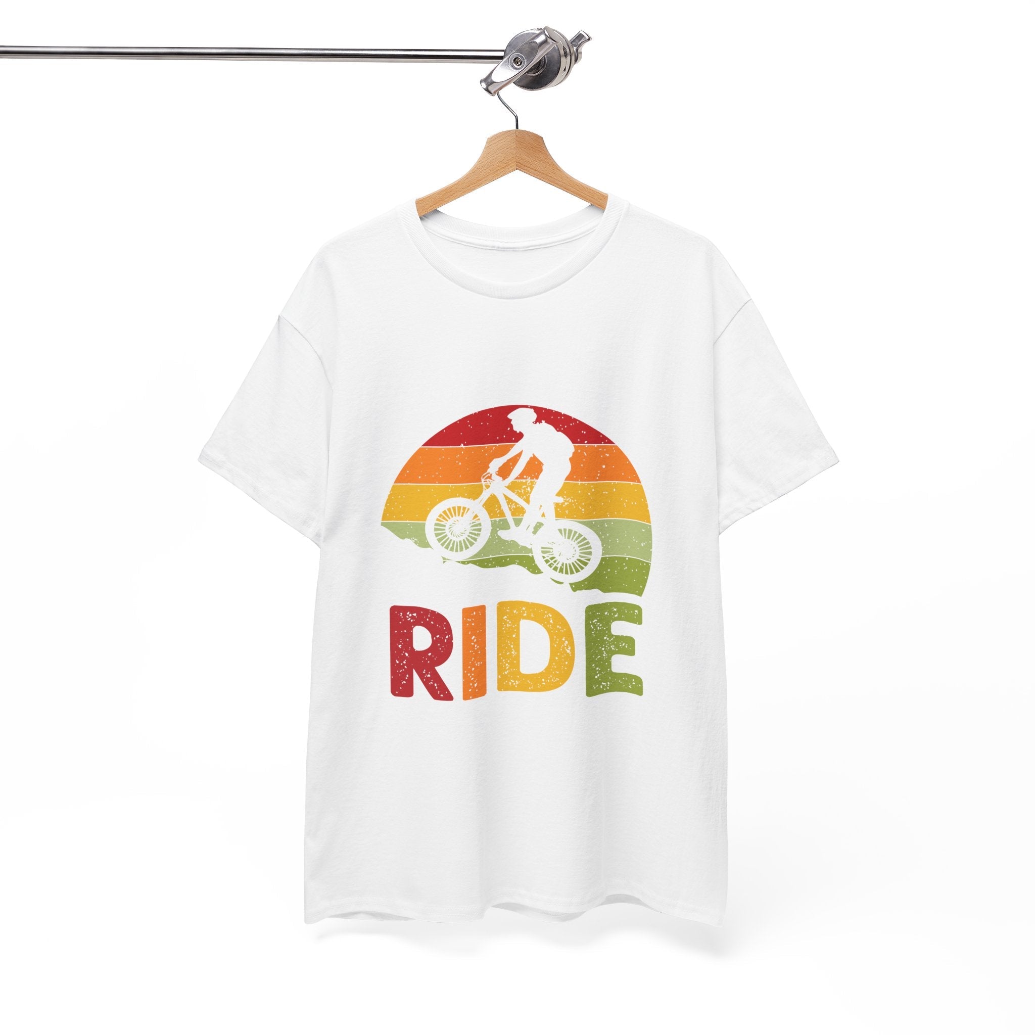 MTB Biking Graphic T-Shirt Printify
