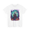 Halloween Haunted House T- Shirt Printify