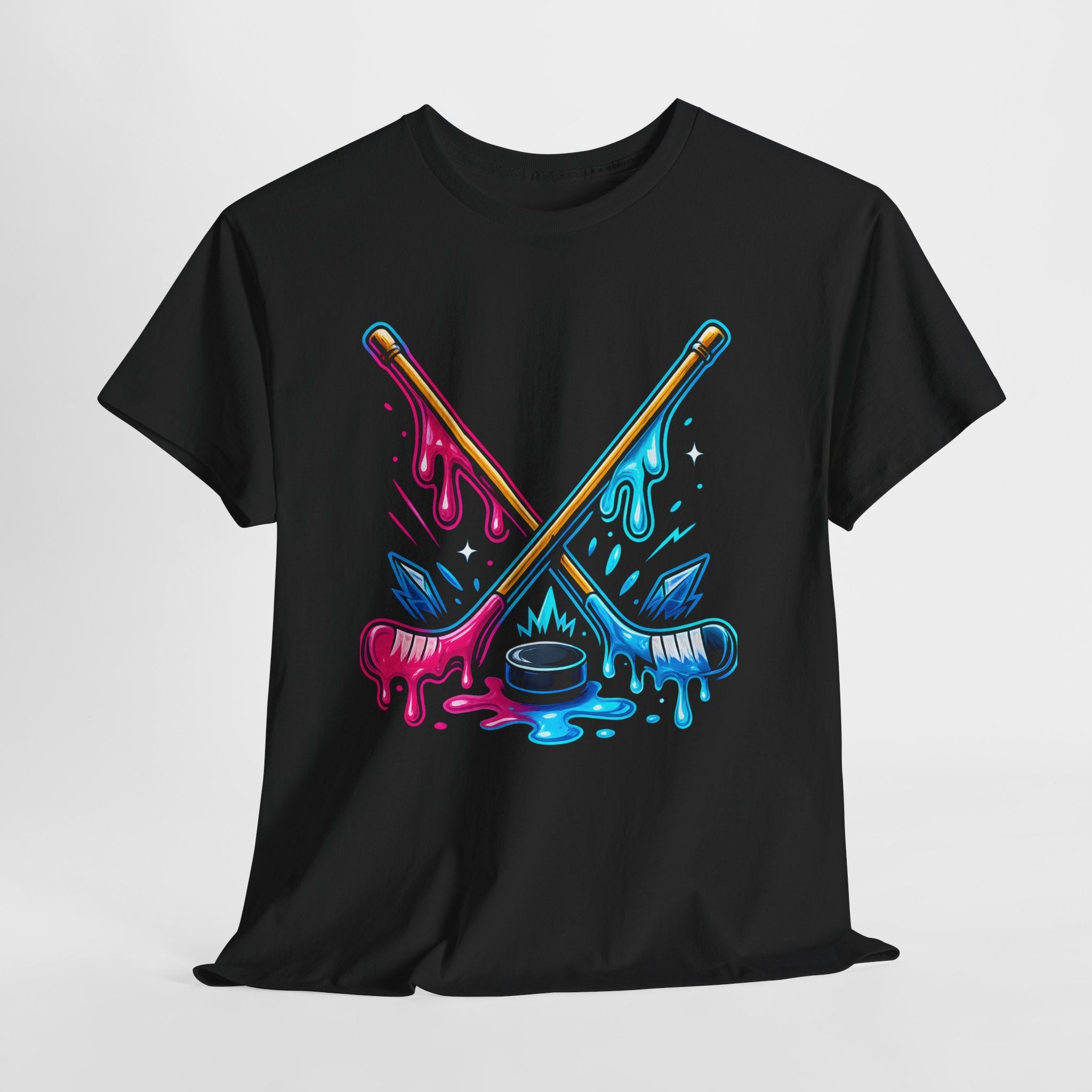 Drip Ice- hockey Unisex T-Shirt Printify