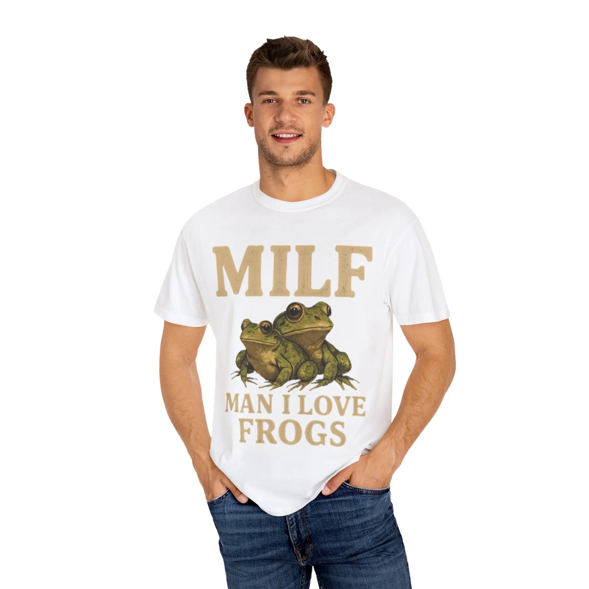 Milf Man I Love Frogs T-Shirt - Crafted Looks