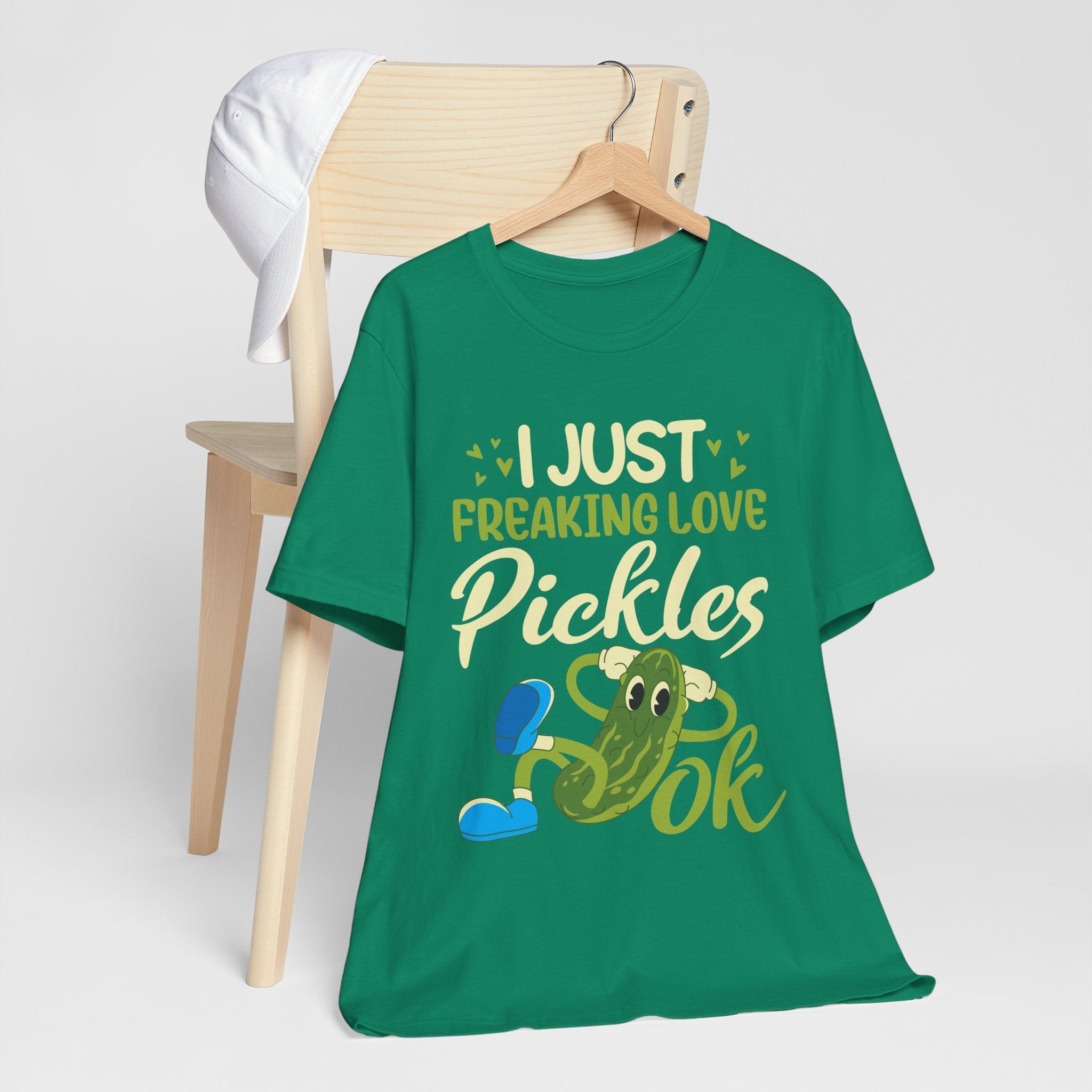 I Just Freaking Love Pickles T-Shirt Printify