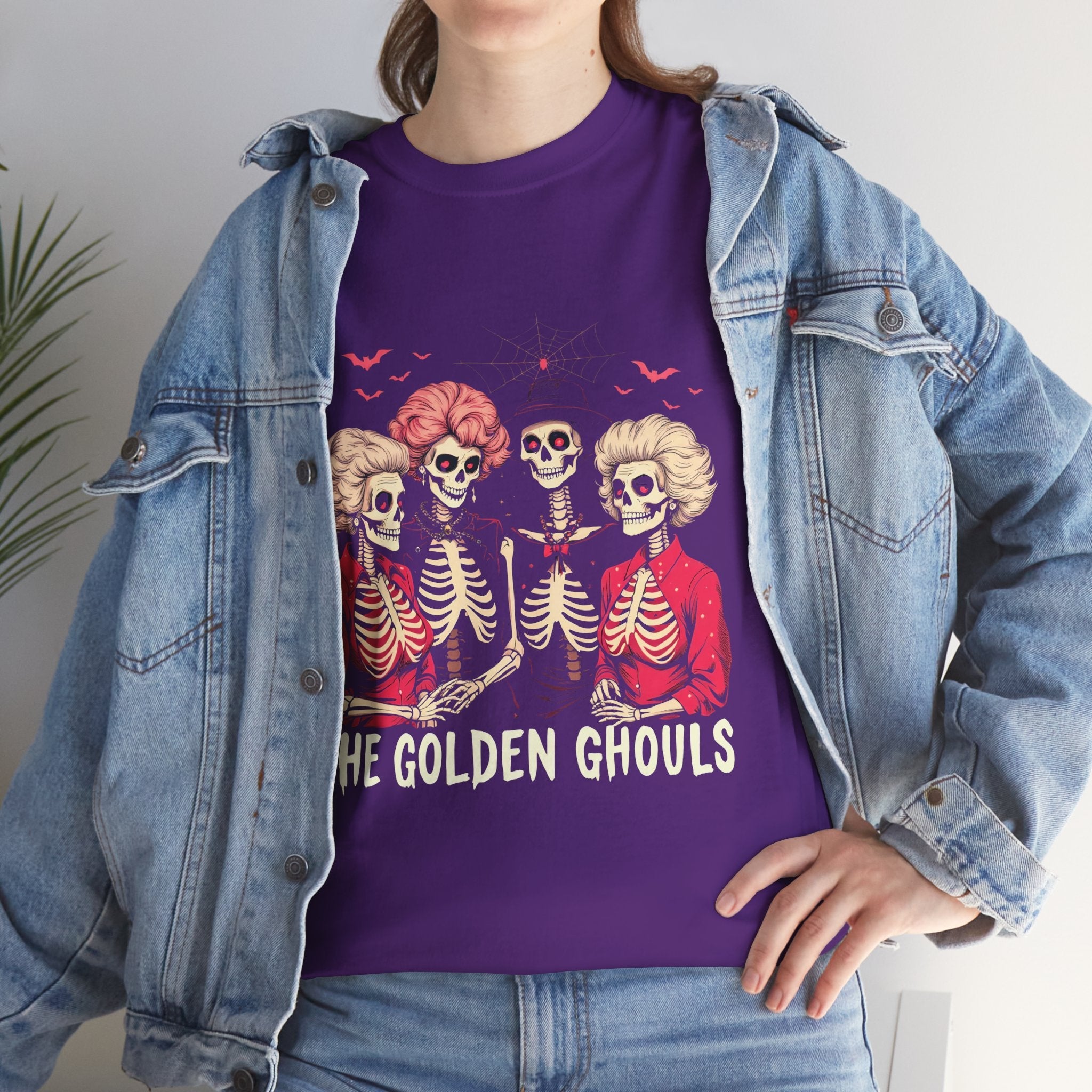 The Golden Ghouls Unisex Graphic T- Shirt Printify