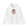 Vintage Santa Face Hoodie Printify