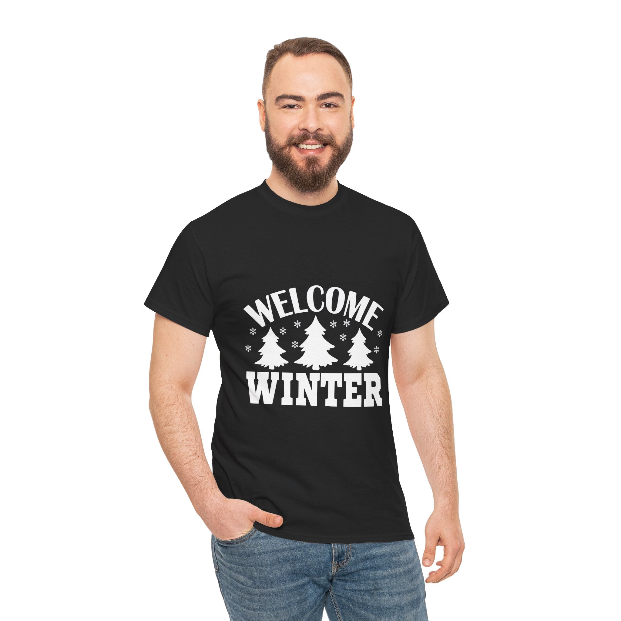 Winter Welcome Graphic T-Shirt Printify