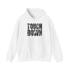 Vintage Touchdown Distressed Hoodie Printify