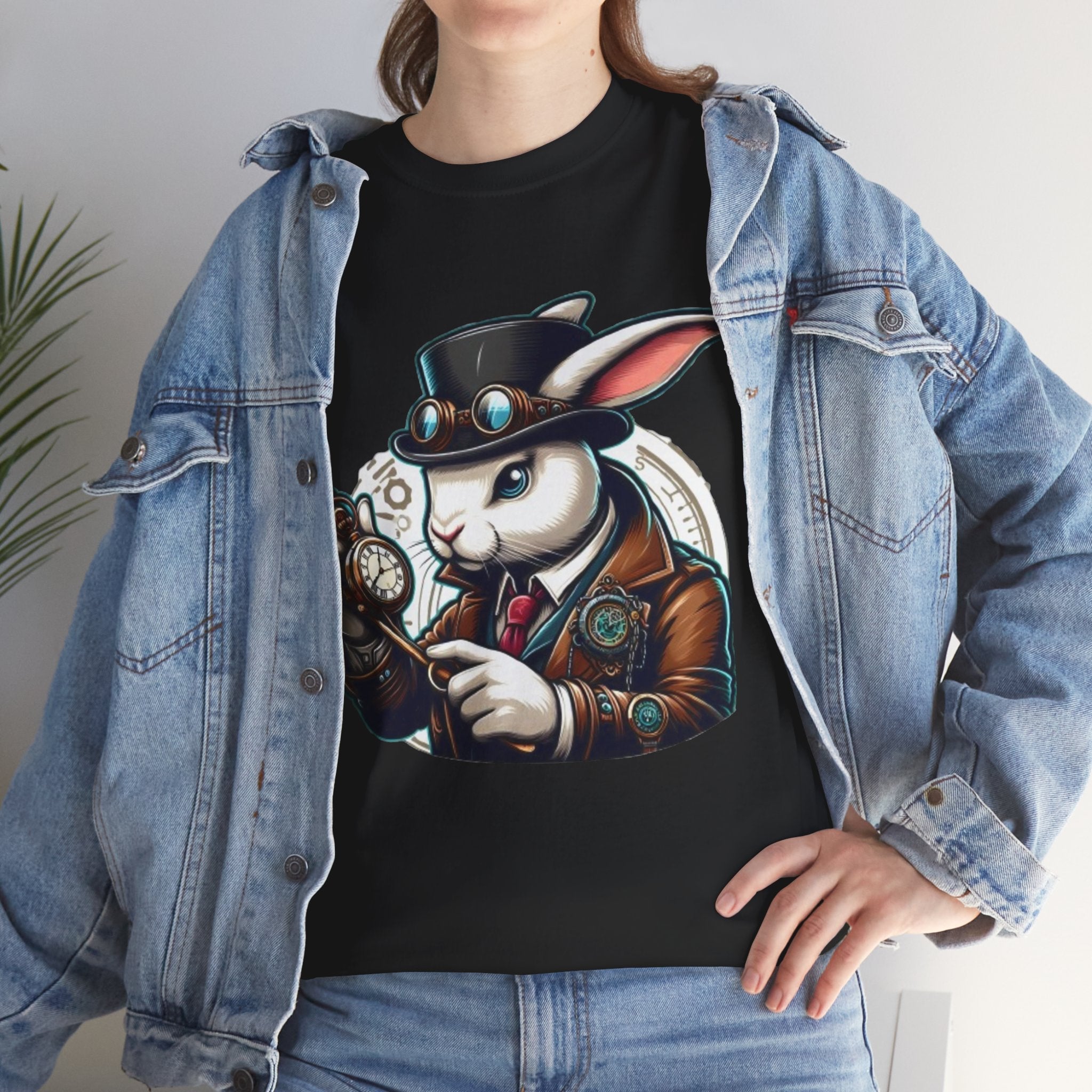 Detective Vintage Rabbit T-Shirt Printify