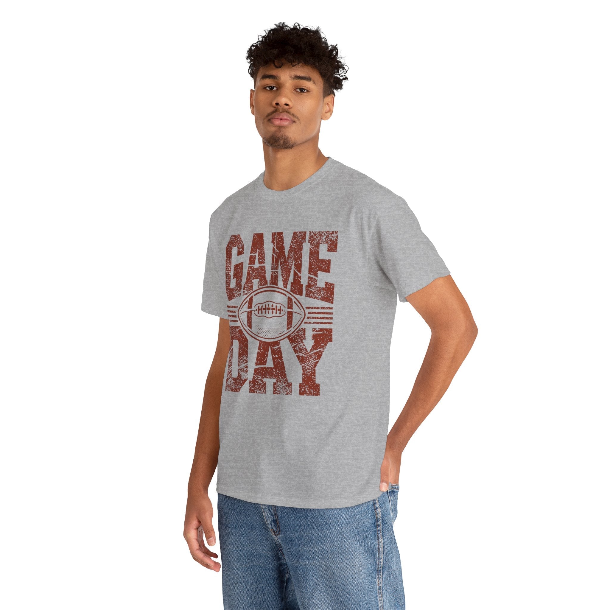 Vintage Football Game Day T-Shirt Printify
