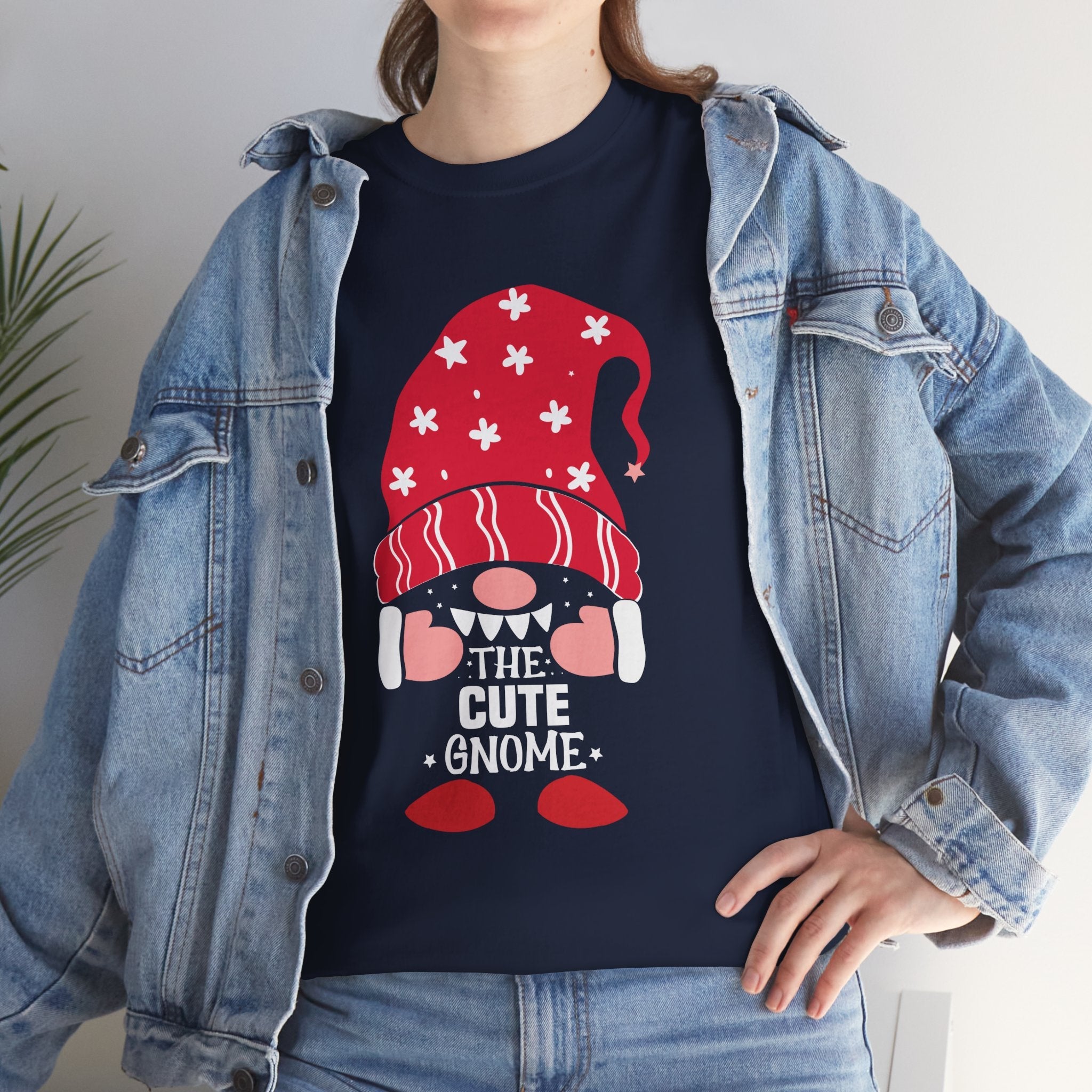 Cute Gnome Holiday T-Shirt Printify