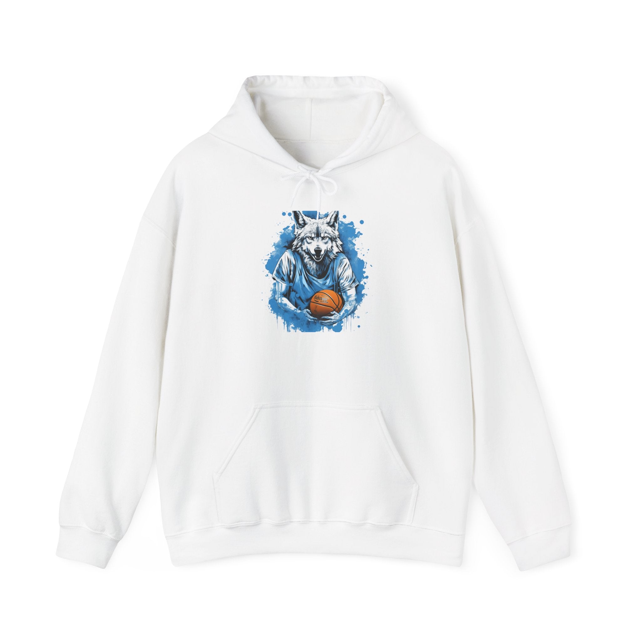 Wolf Basketball Graphic Hoodie