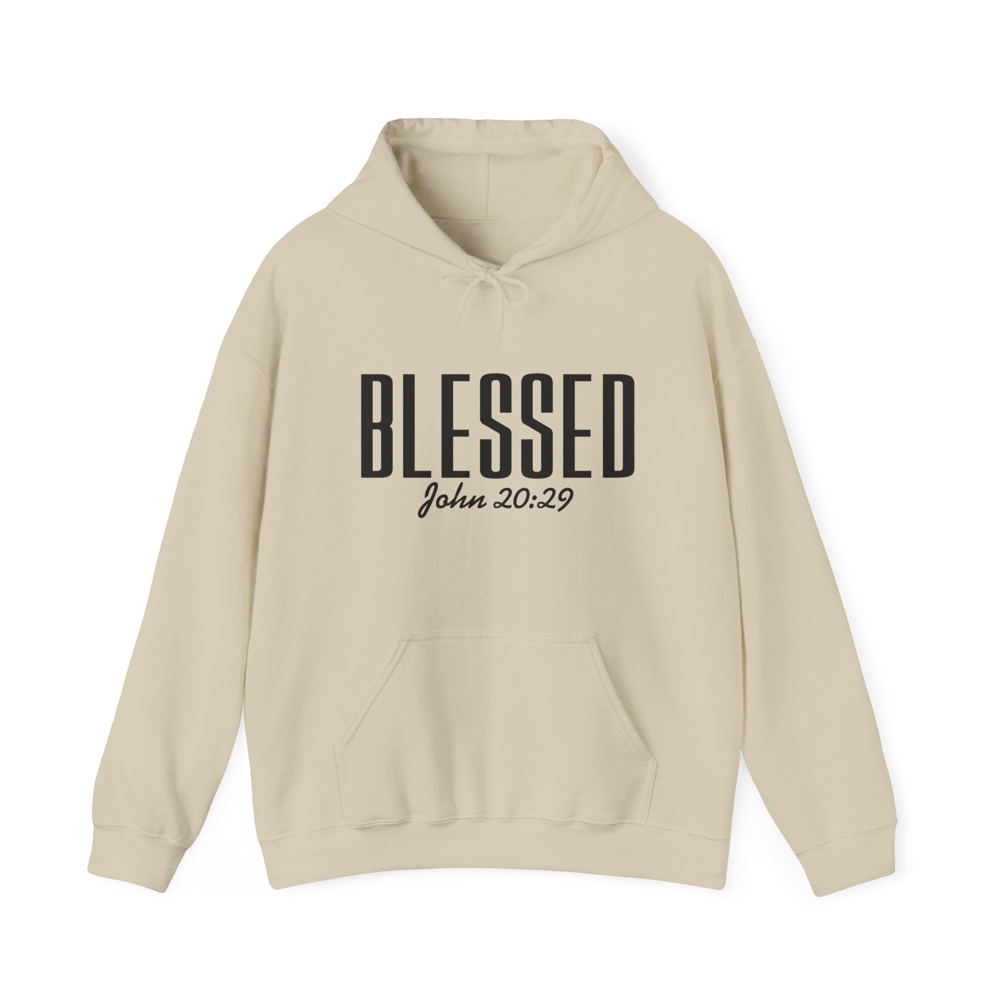 Christian Blessed Hoodie Printify