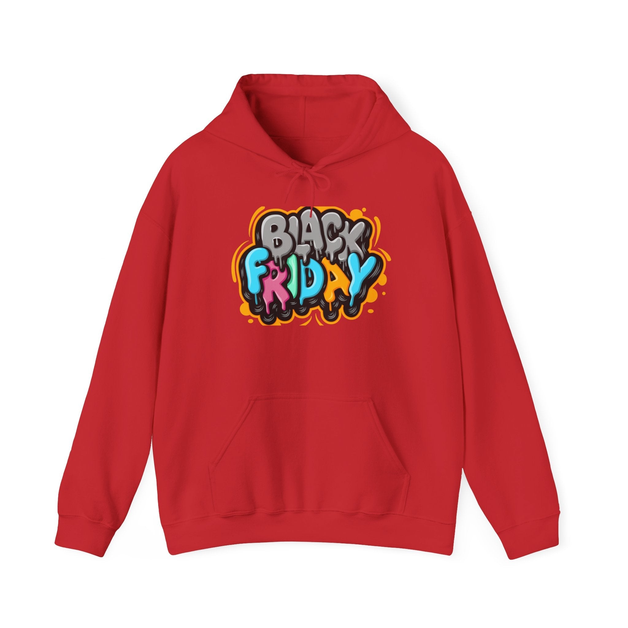 Black Friday Graffiti Hoodie Printify