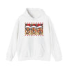 Christmas Reindeer Trio Hoodie Printify