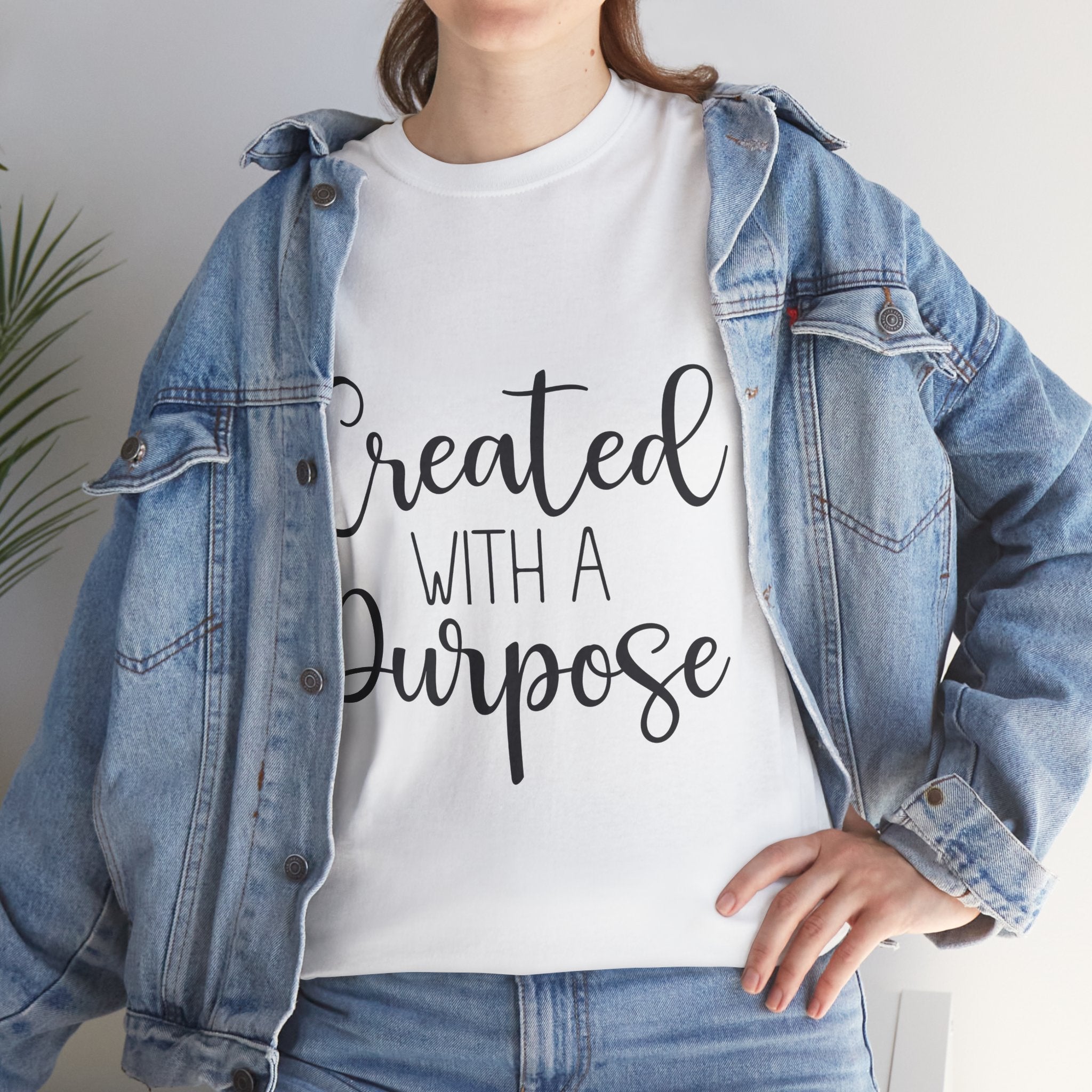 Created with a Purpose Unisex T- Shirt Printify