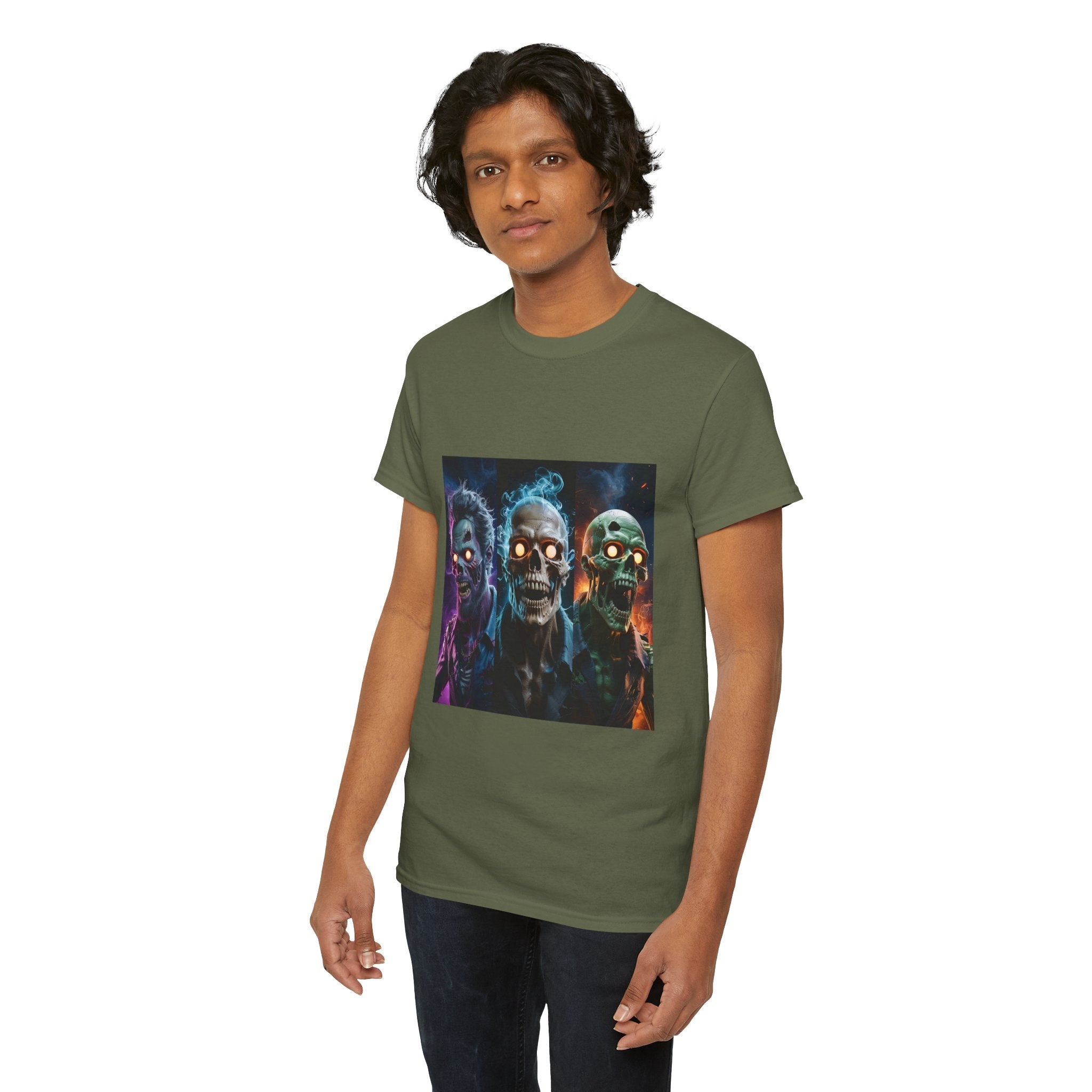 Zombie Graphic T- Shirt Printify