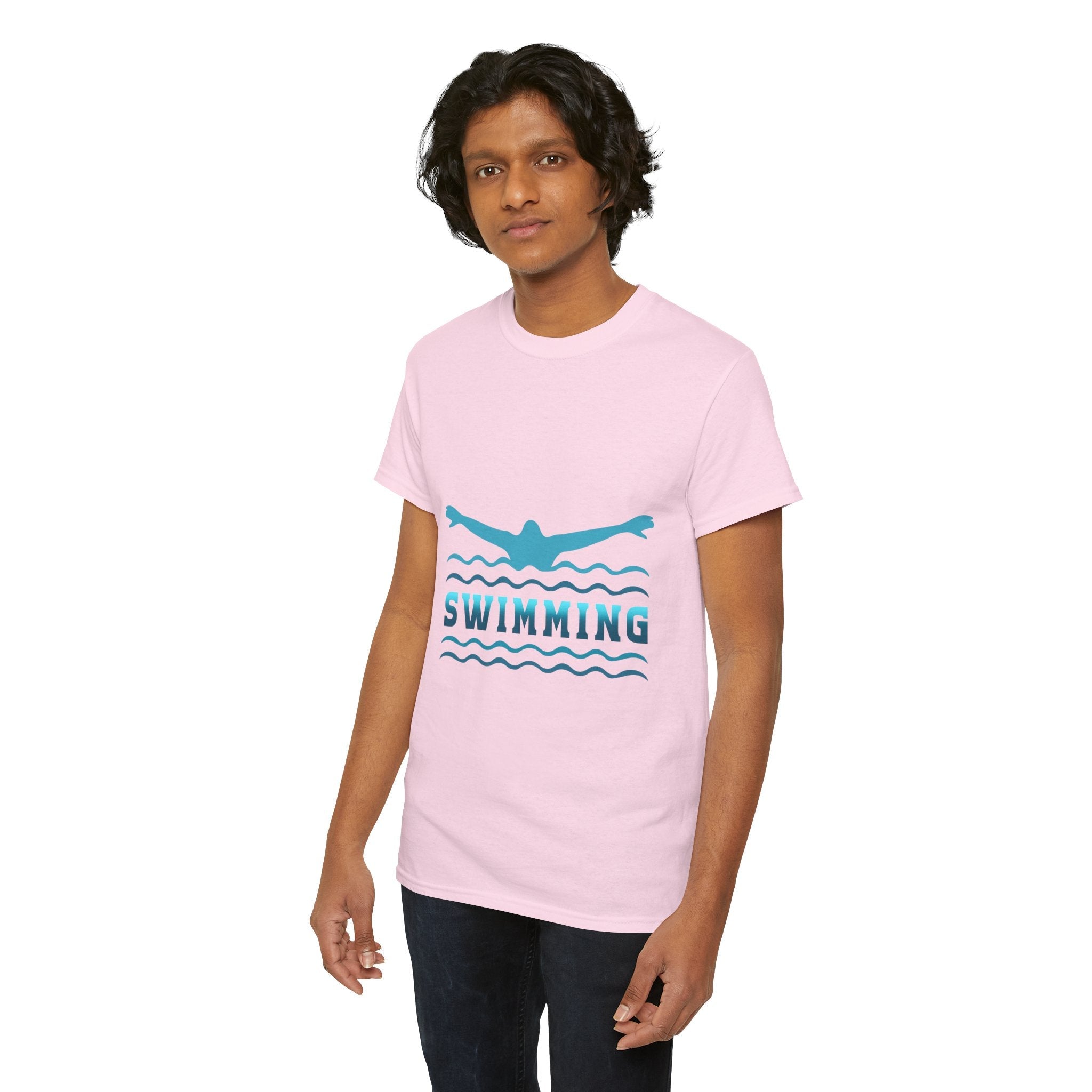 Swimming Unisex T-Shirt Printify
