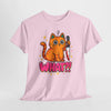 Whimsical Cat Graphic T-Shirt Printify
