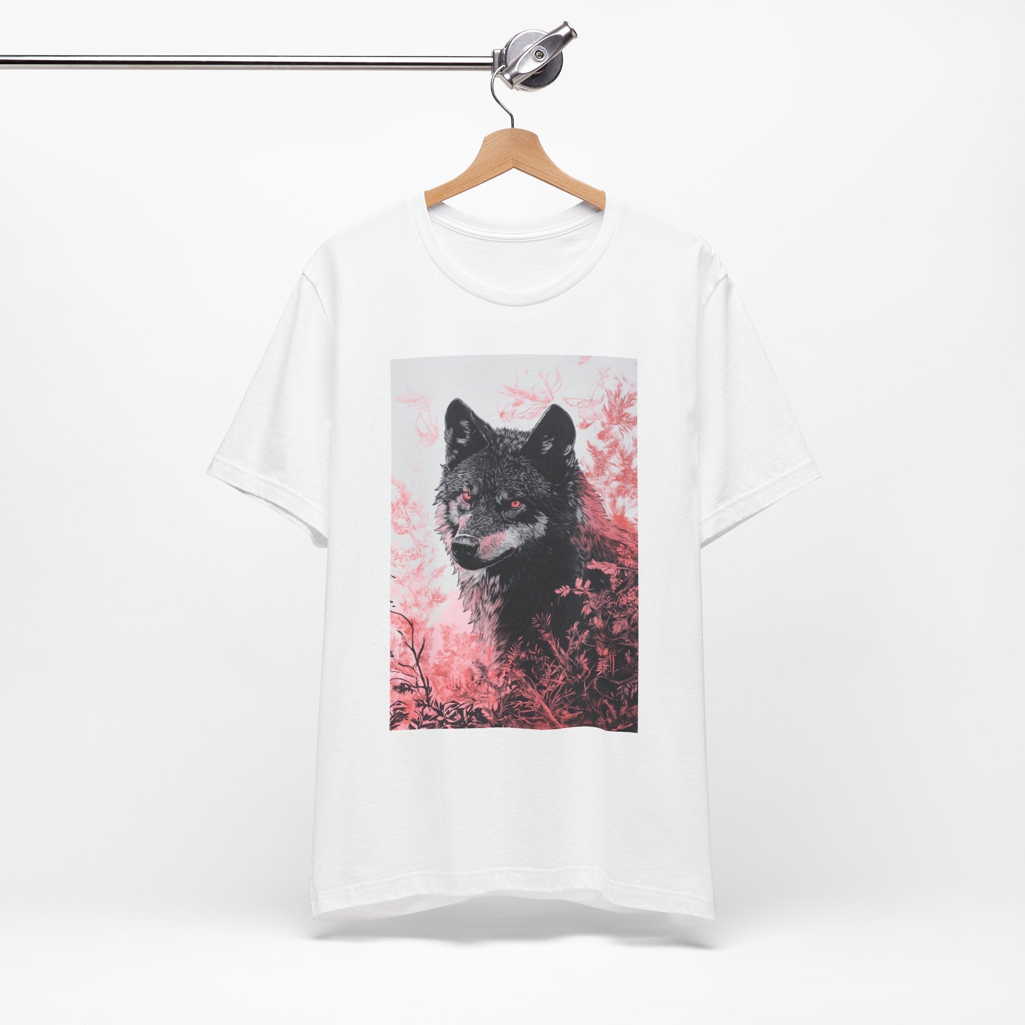 Artistic Wolf Graphic T- Shirt Printify