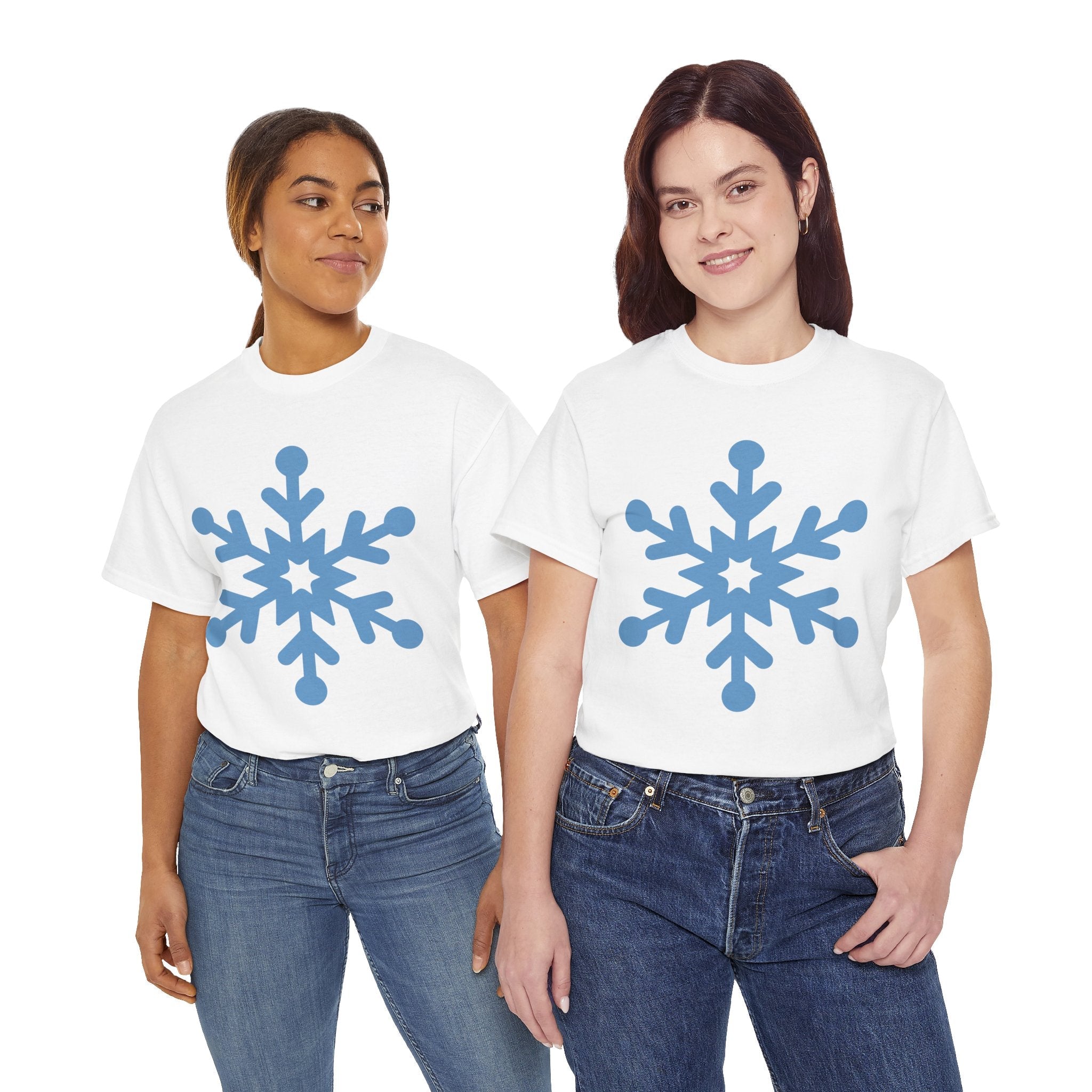 Cozy Winter Snowflake Unisex T-shirt Printify