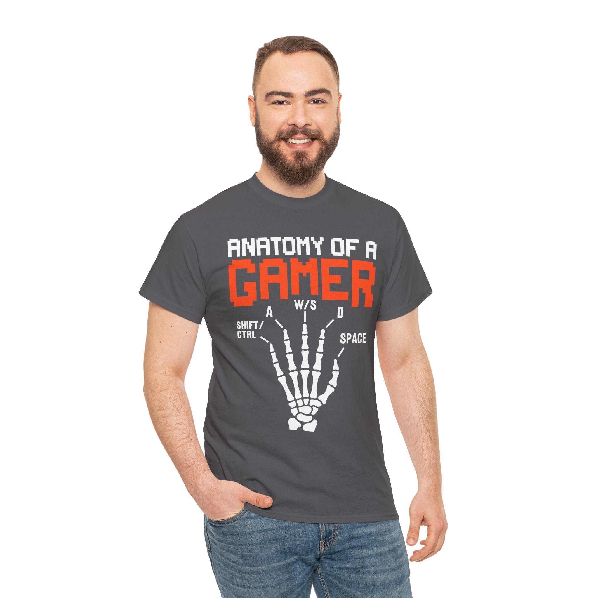 Anatomy of a Gamer Unisex T- Shirt Printify