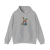 Cute Retro Teddy Bear Hoodie