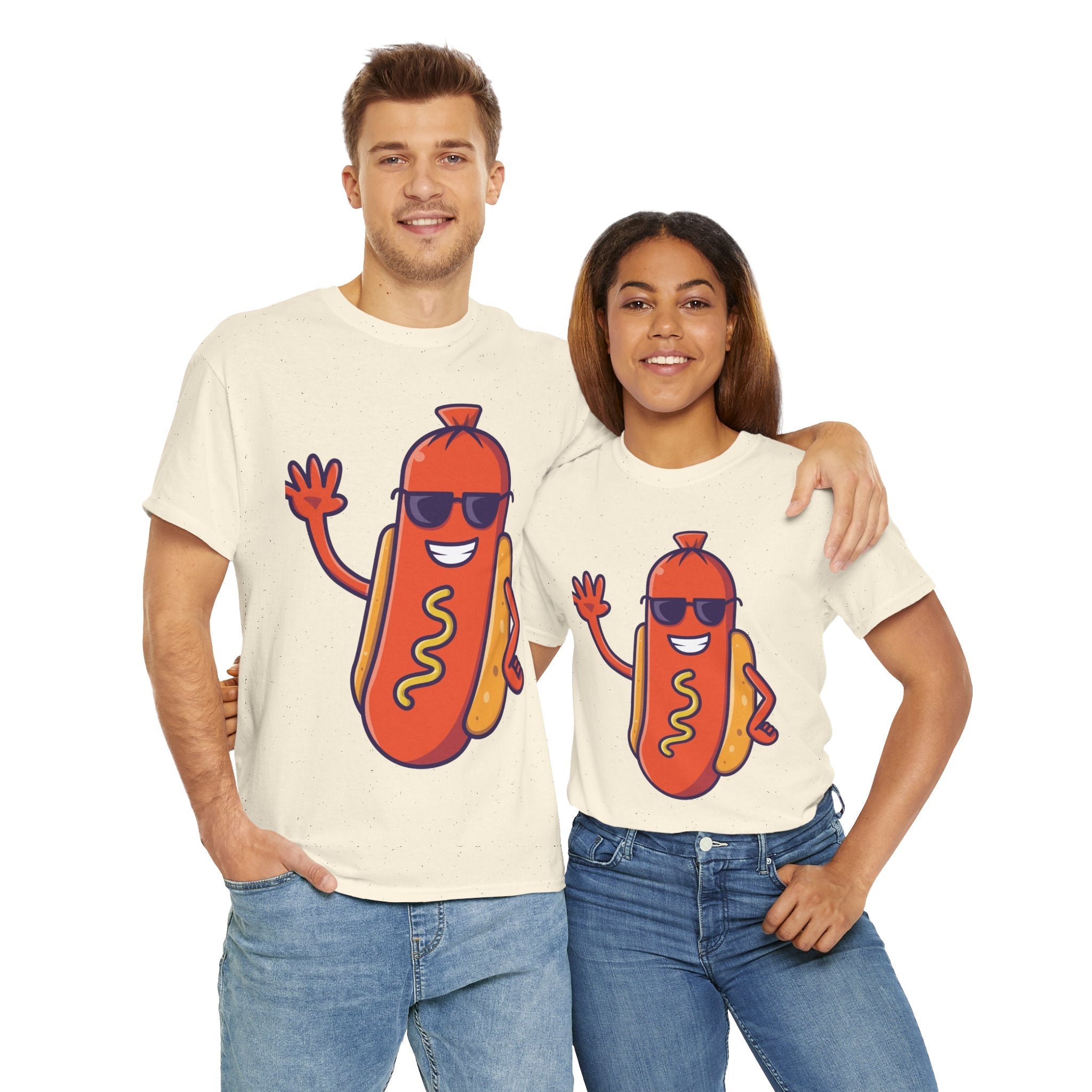 Sassy Hot Dog Graphic T- Shirt Printify