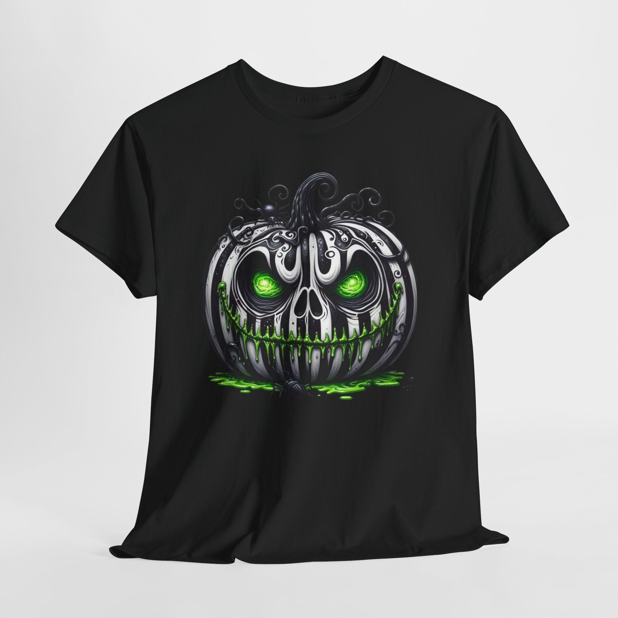 Spooky Halloween Pumpkin T-Shirt Printify
