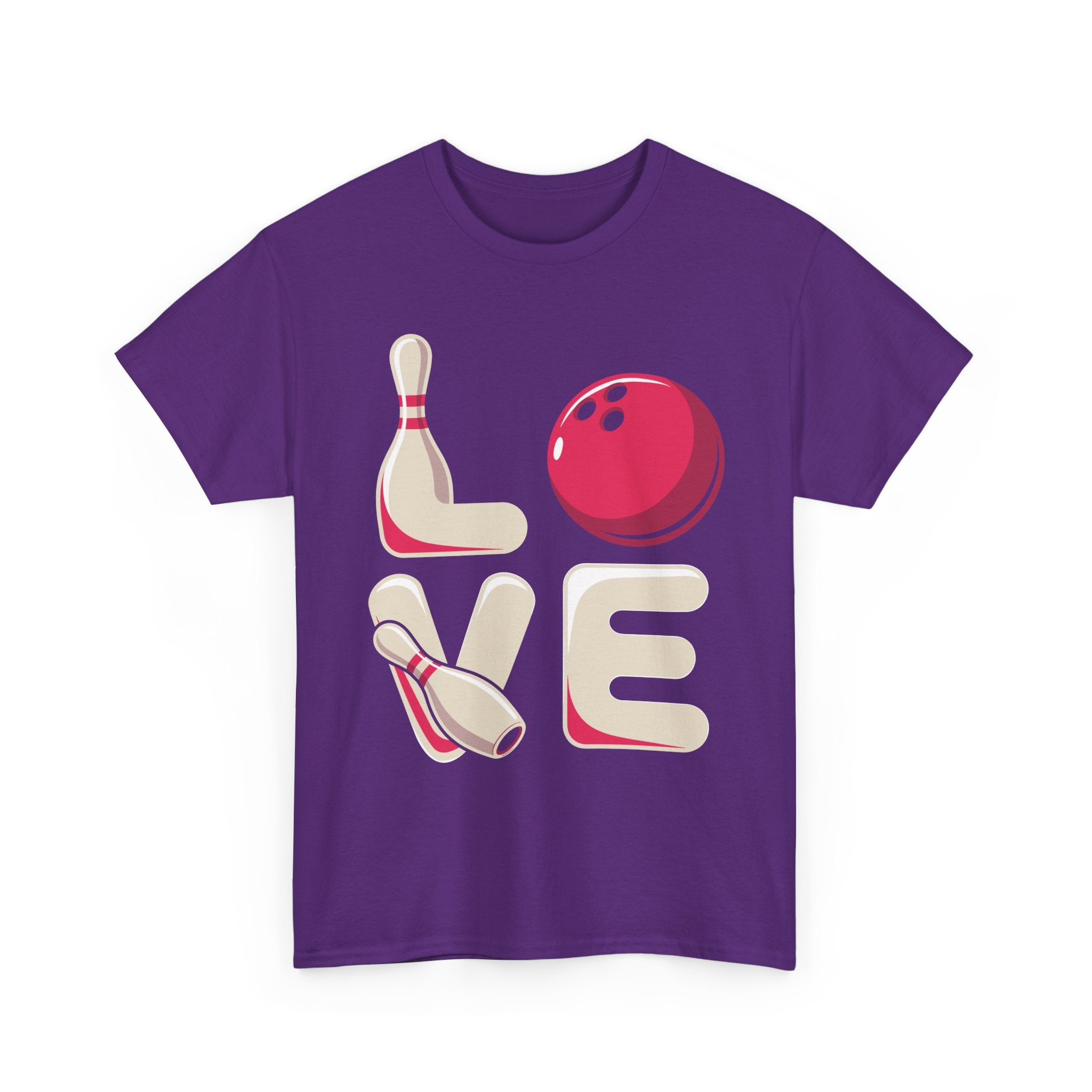 Bowling Love Graphic T-shirt Printify
