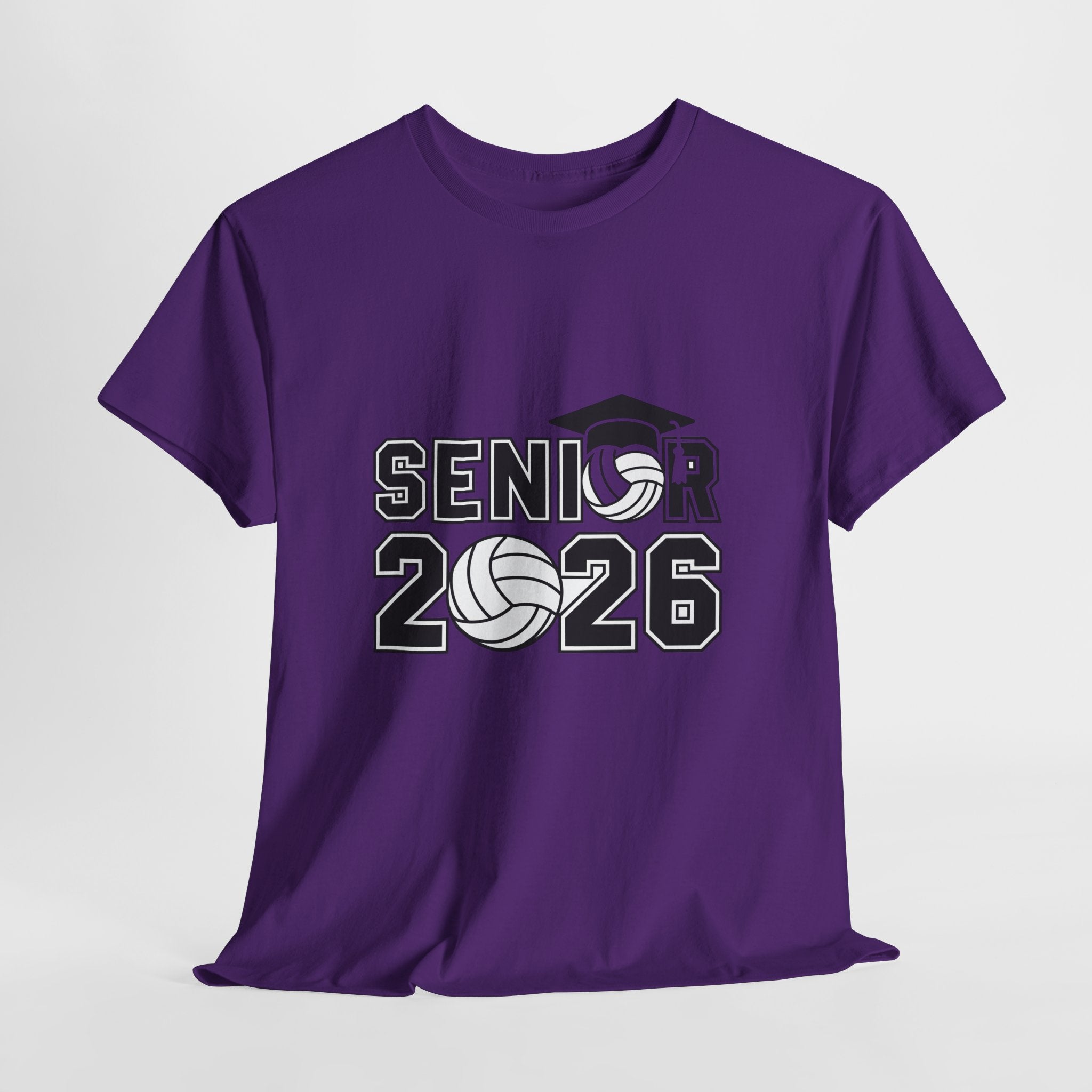 Senior 2026 Volleyball Graduation T- Shirt Printify