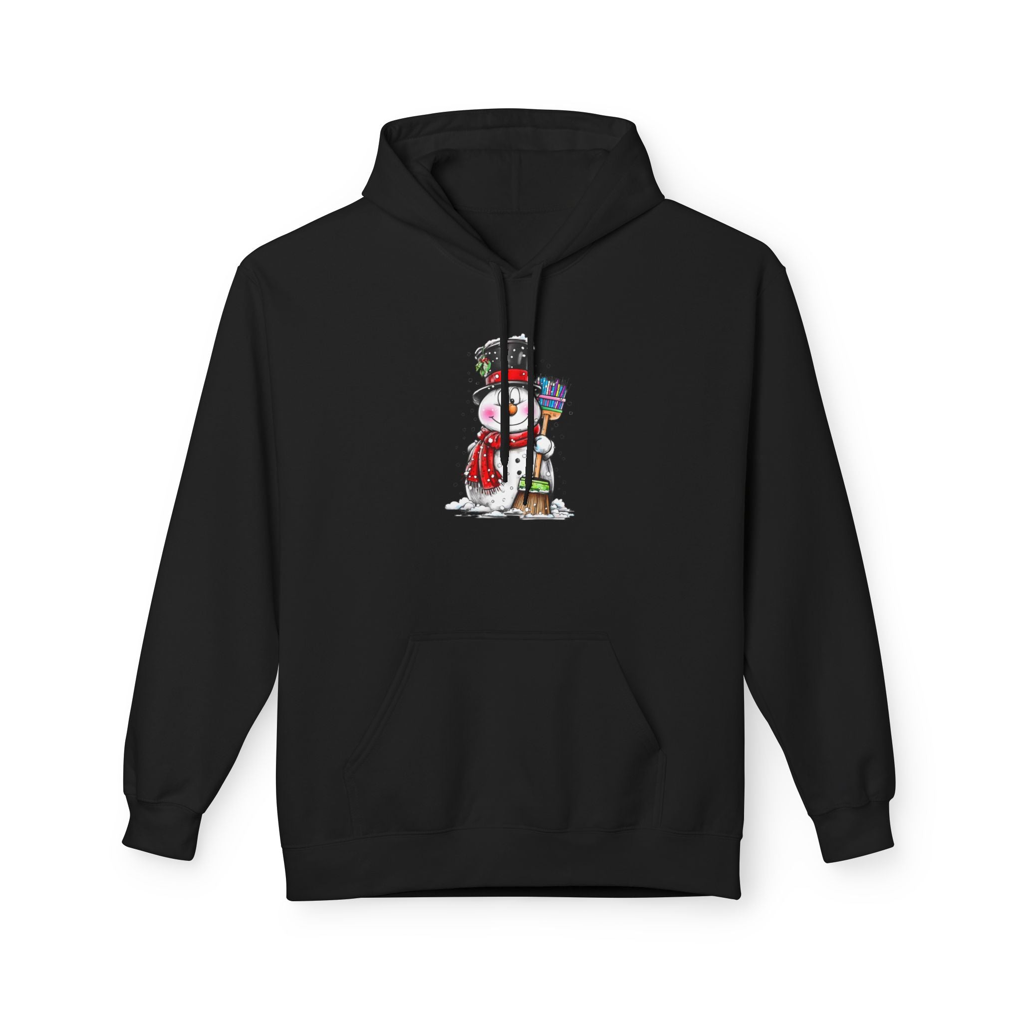 Winter Snowman Christmas Hoodie Printify