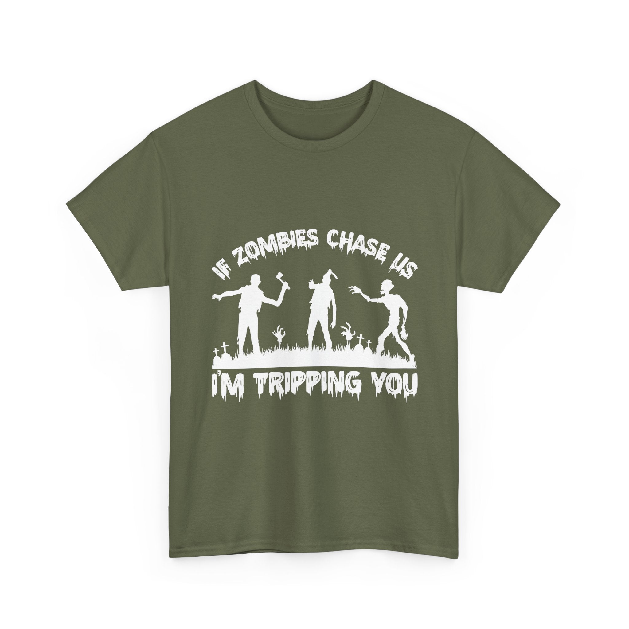 Zombie Humor Unisex T- Shirt Printify
