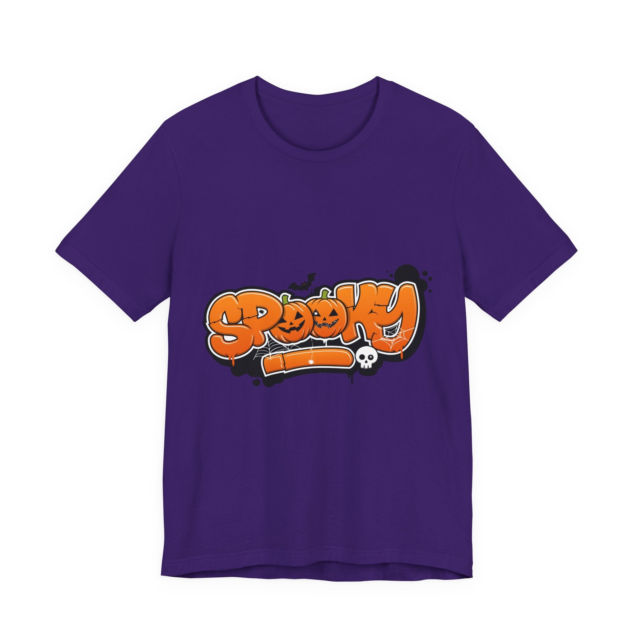 Spooky Jersey Halloween T-Shirt Printify