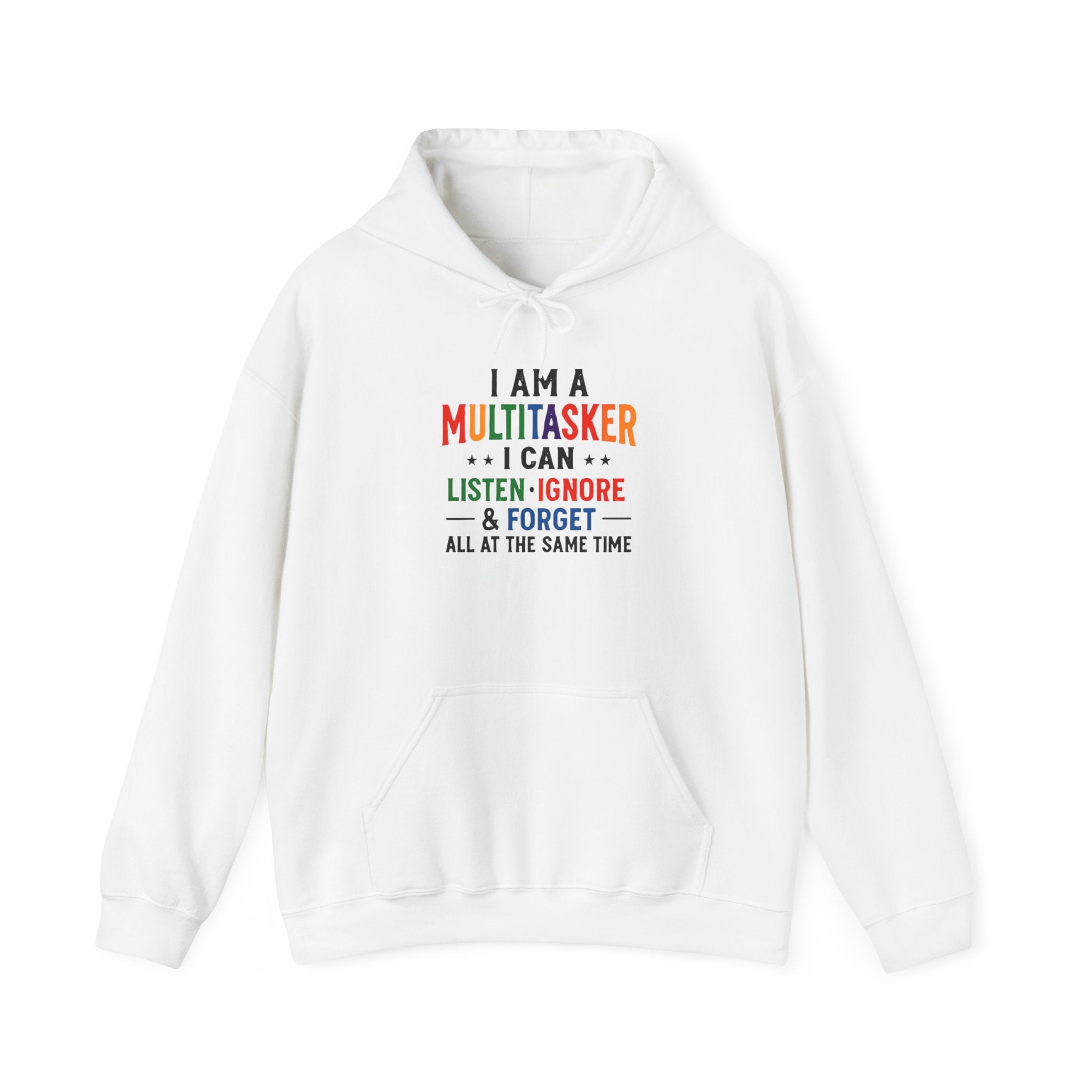 Multitasker Funny Quote Hoodie Printify