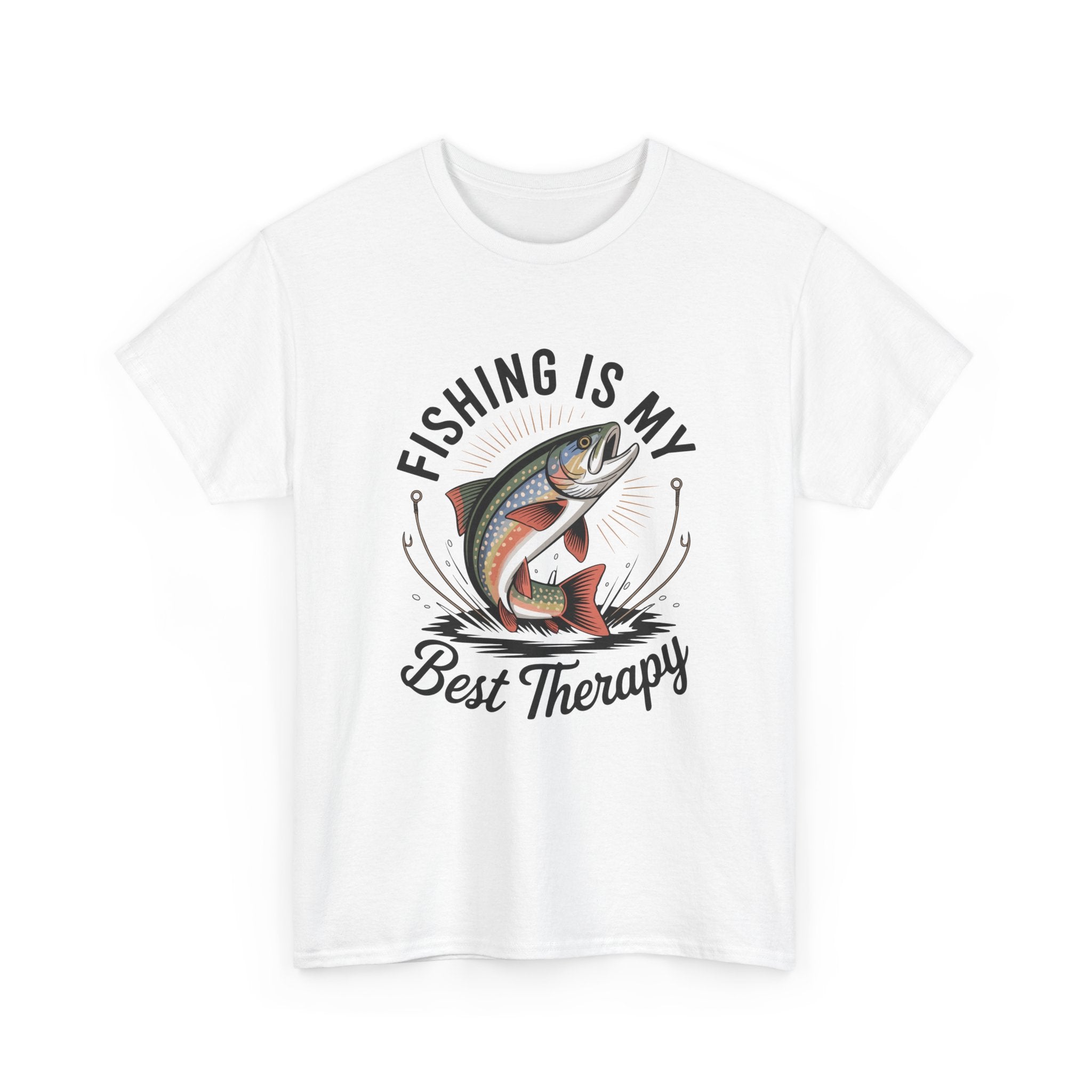 Fishing Is My Best Therapy Unisex T- Shirt Printify