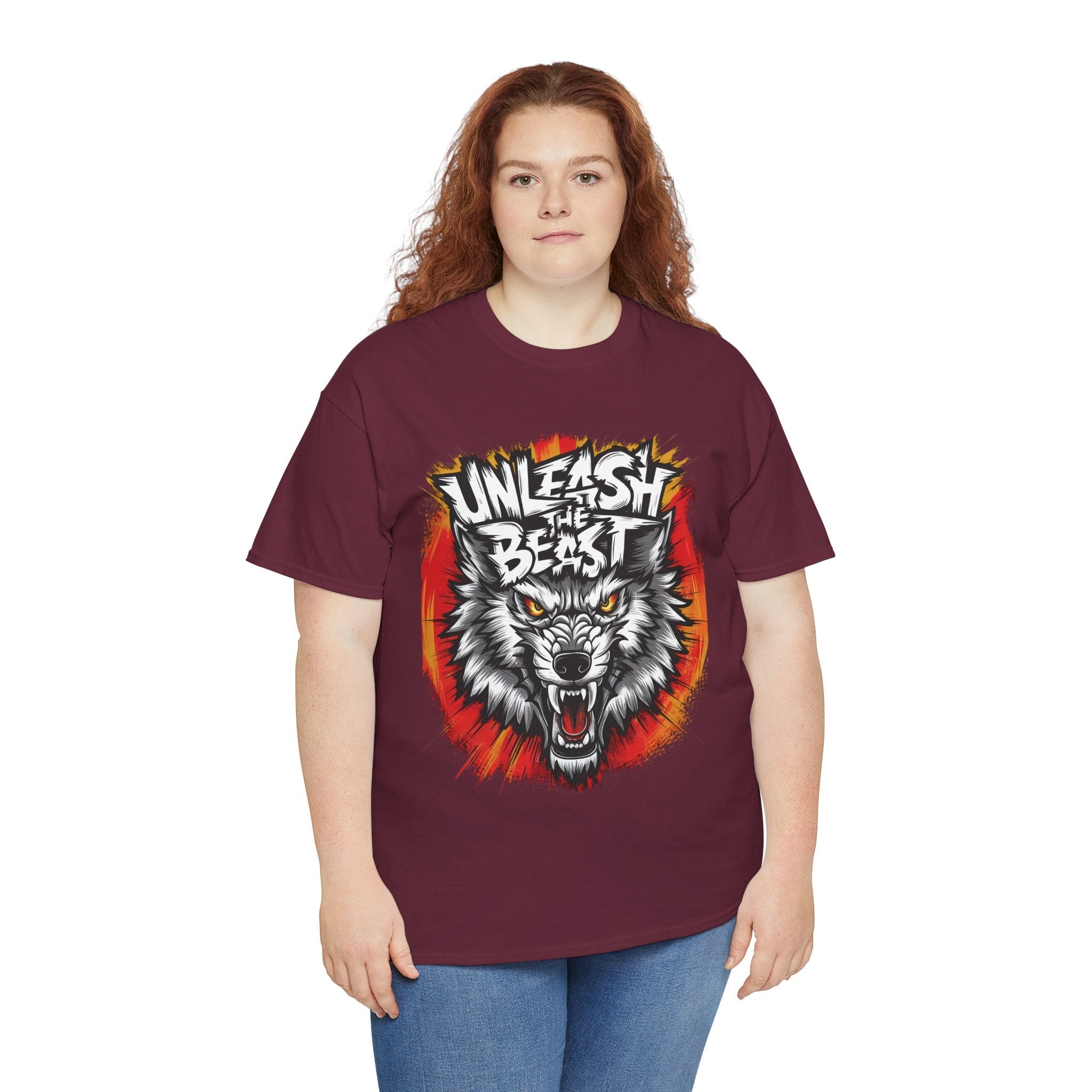 Unleash the Beast Graphic T- Shirt Printify