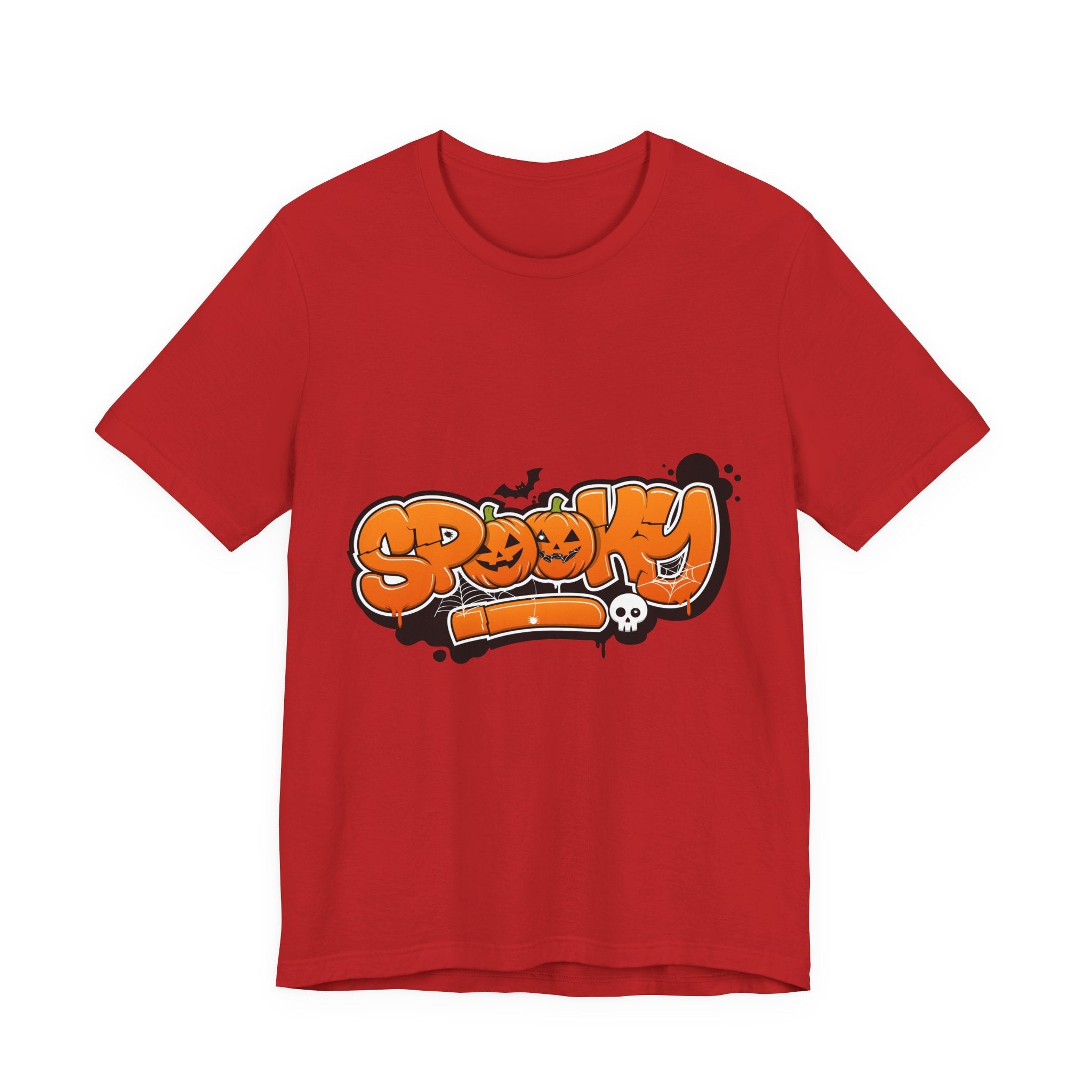 Spooky Jersey Halloween T-Shirt Printify