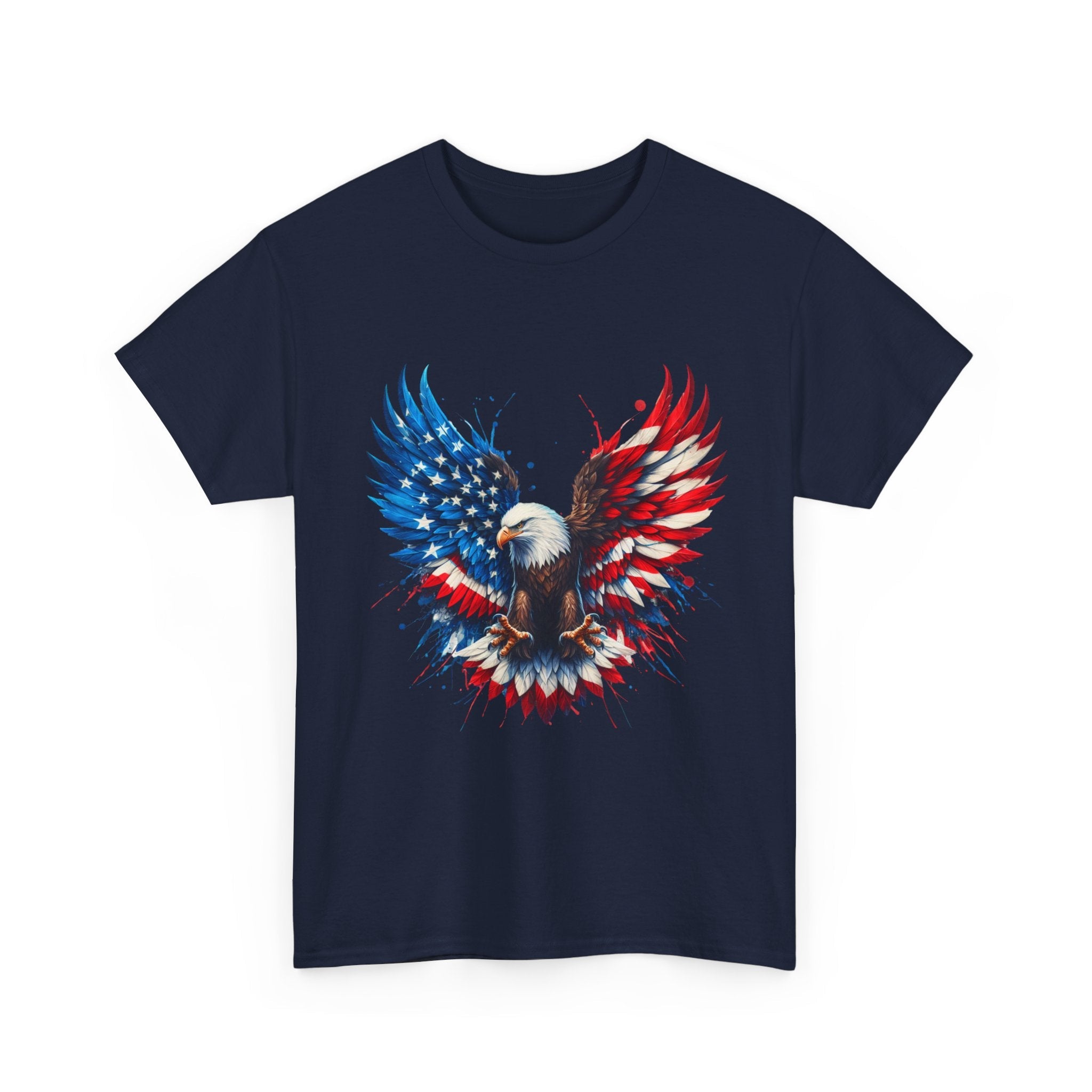 Patriotic Eagle Unisex T- Shirt Printify