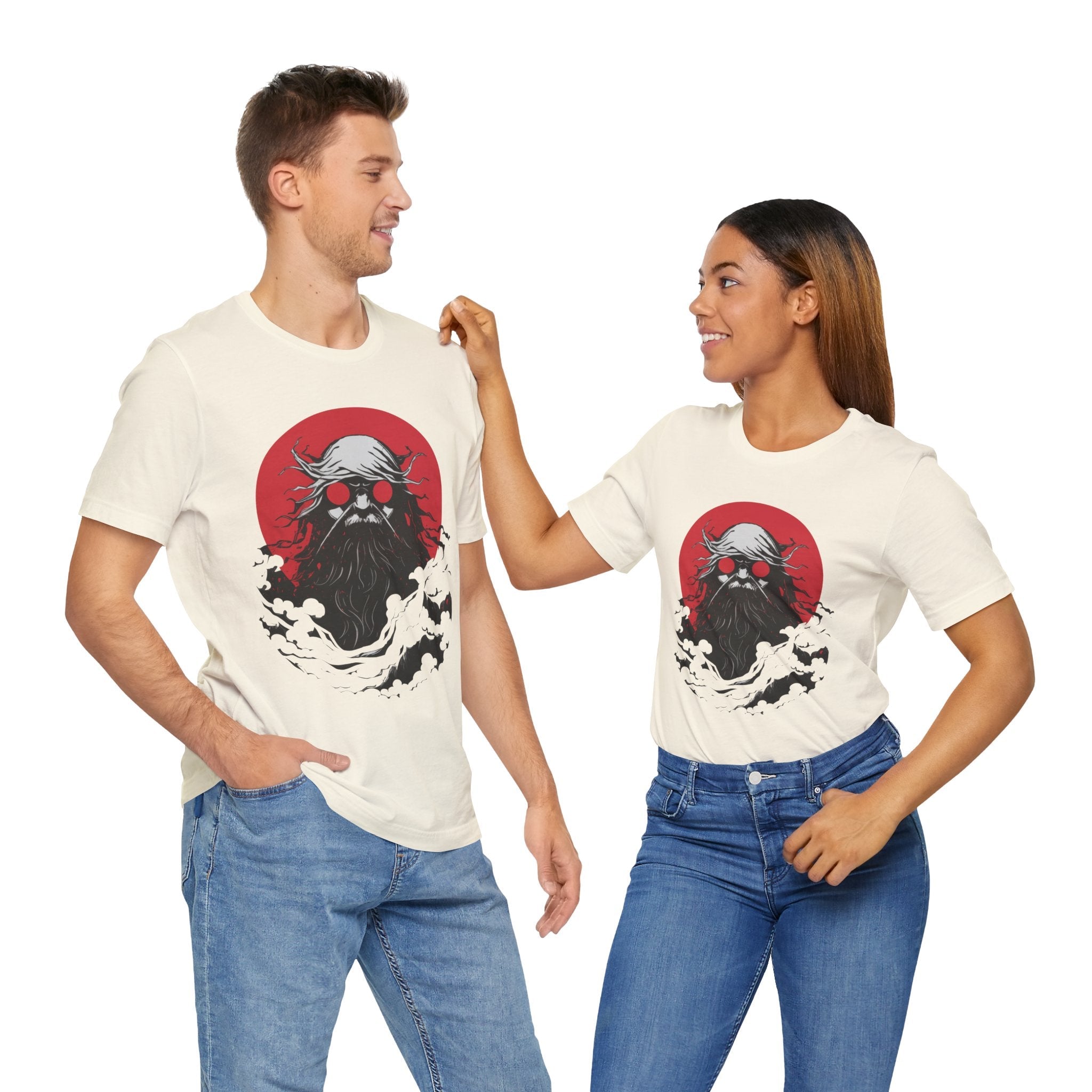 Mystical Sea Wizard Graphic T-Shirt Printify