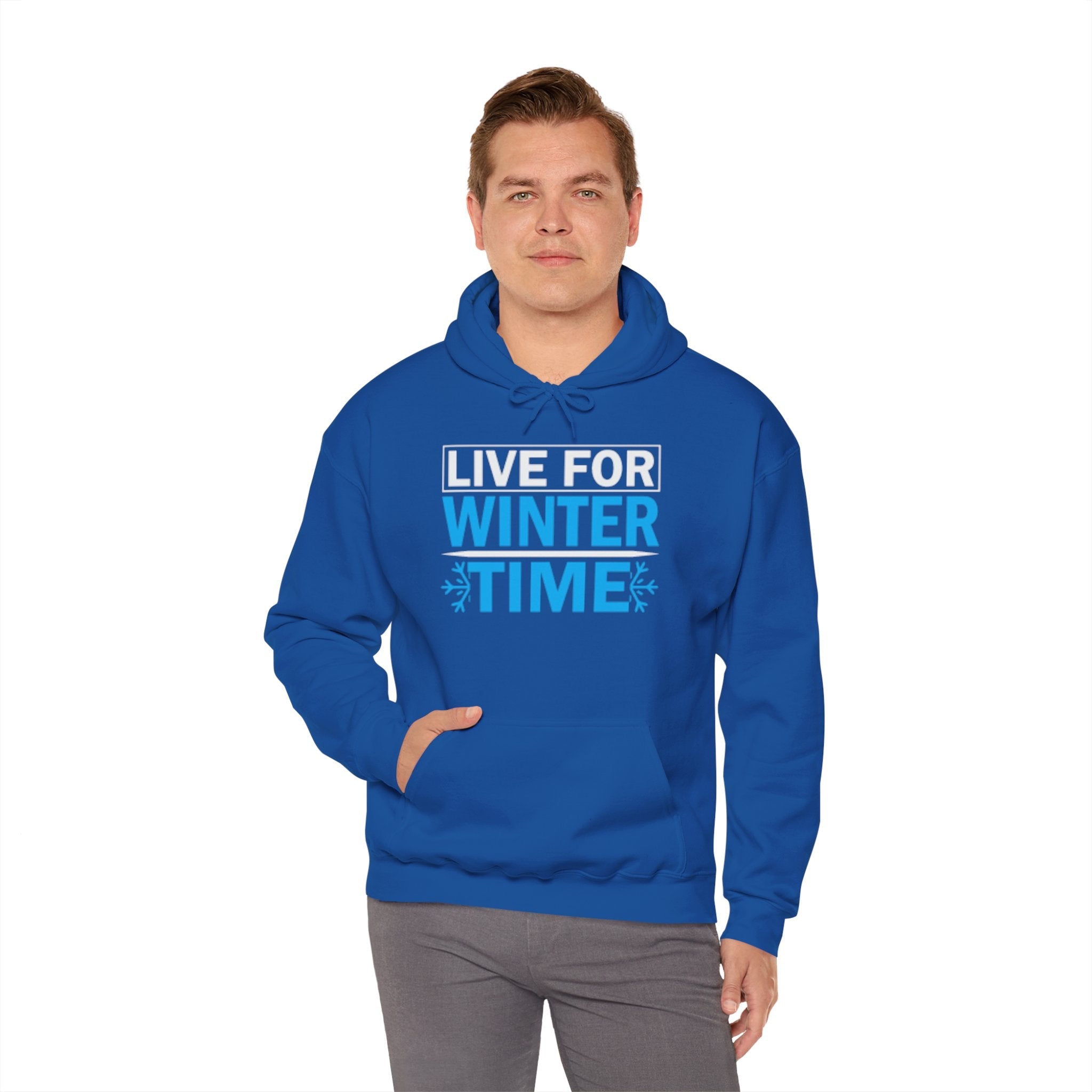 Live for Winter Time Hoodie Printify