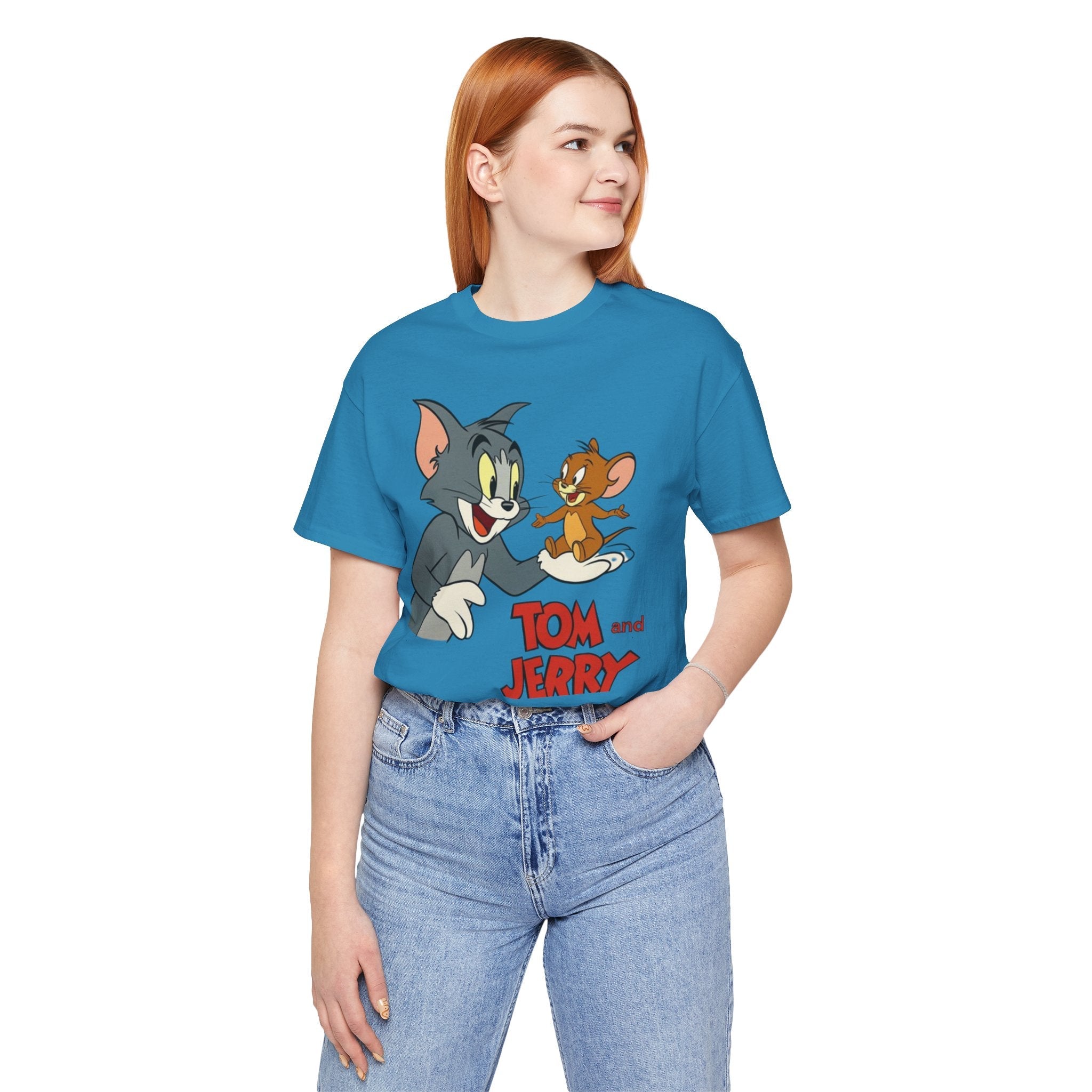 Tom and Jerry Graphic T-Shirt Printify
