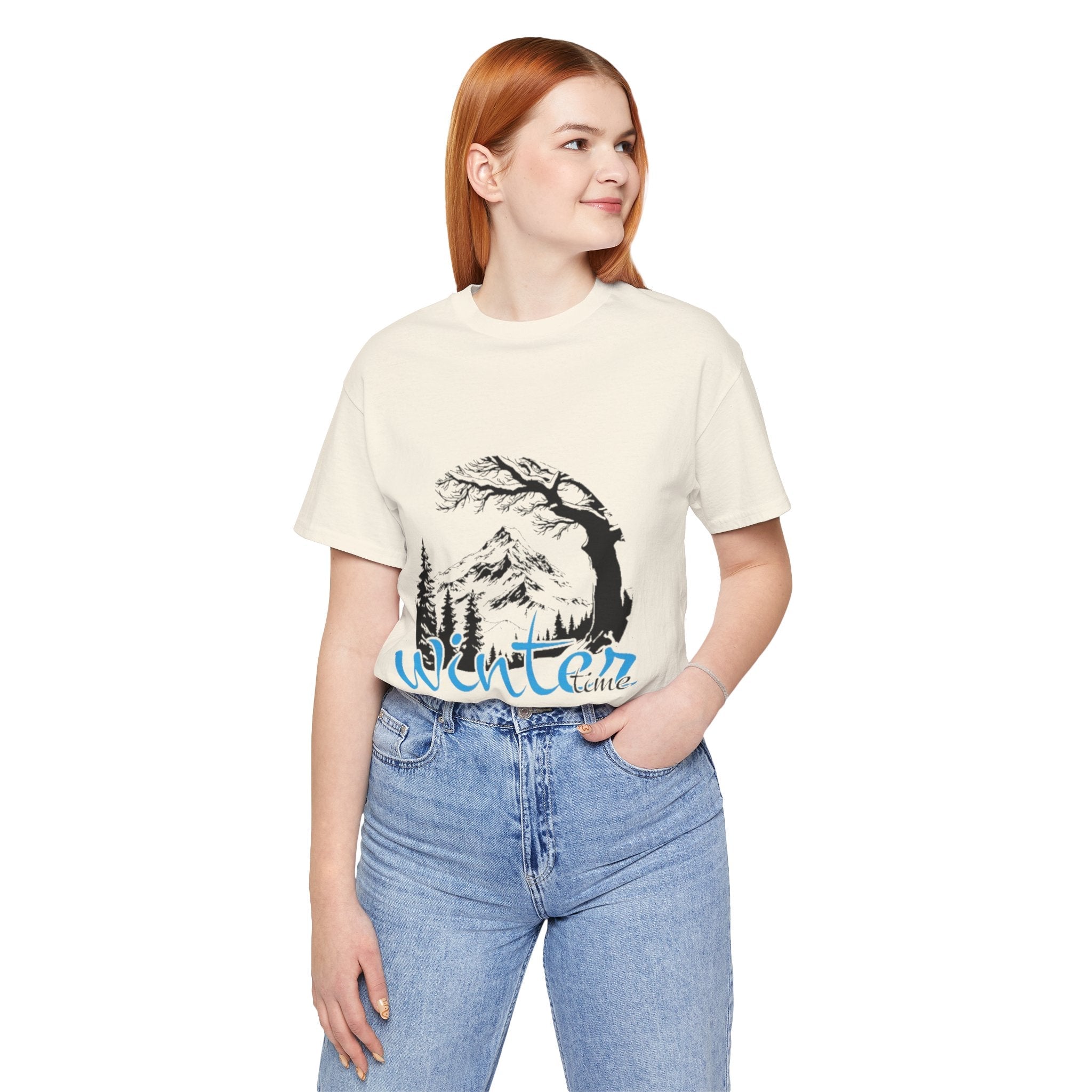 Winter Time Graphic T-Shirt Printify