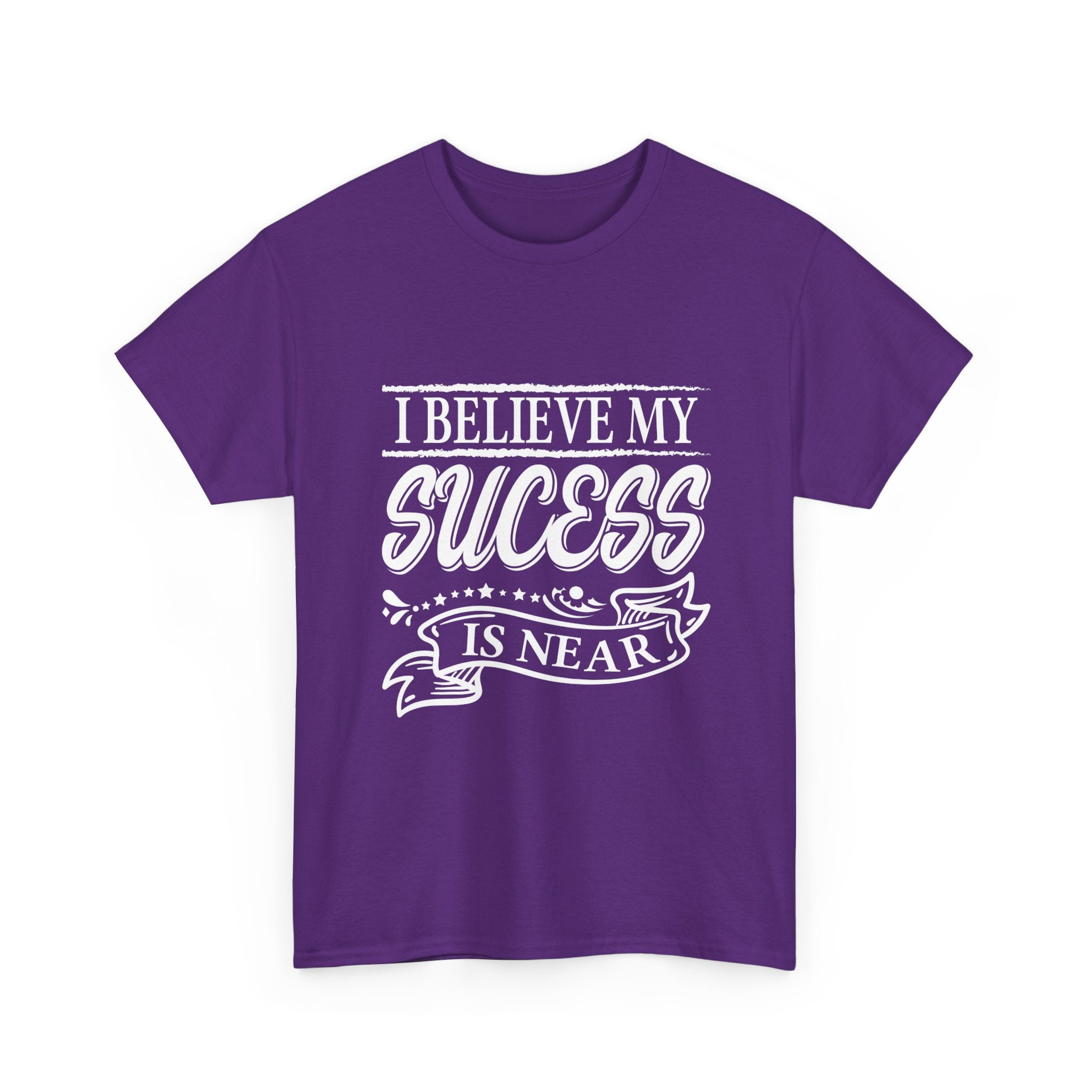 Success Is Near Motivational T- Shirt Printify