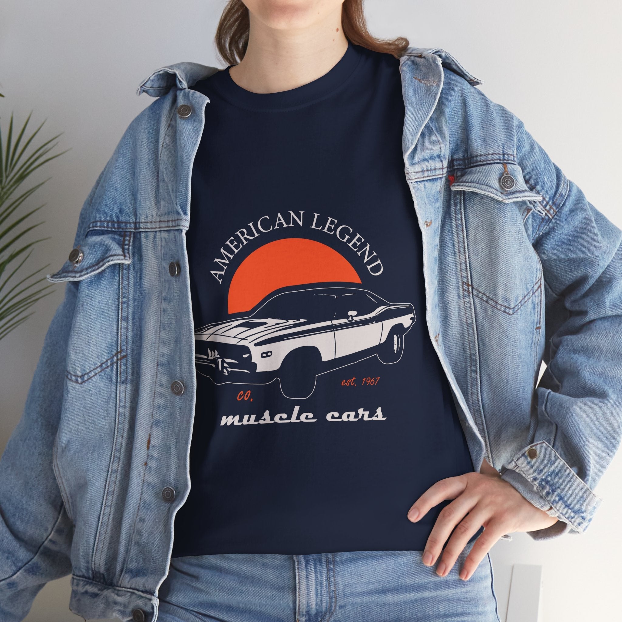 American Legend Muscle Car T-Shirt Printify