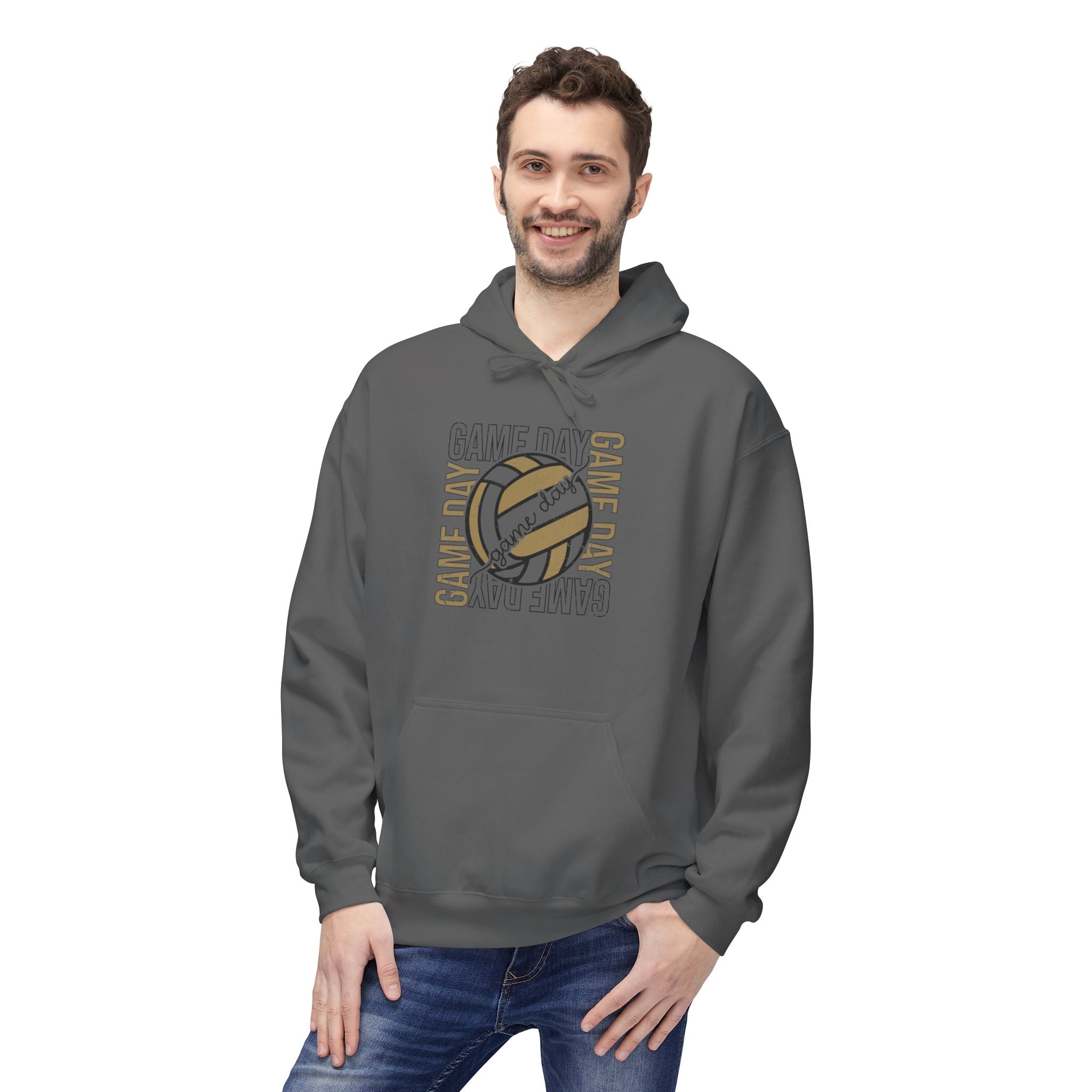 Game Day Volleyball Hoodie Printify