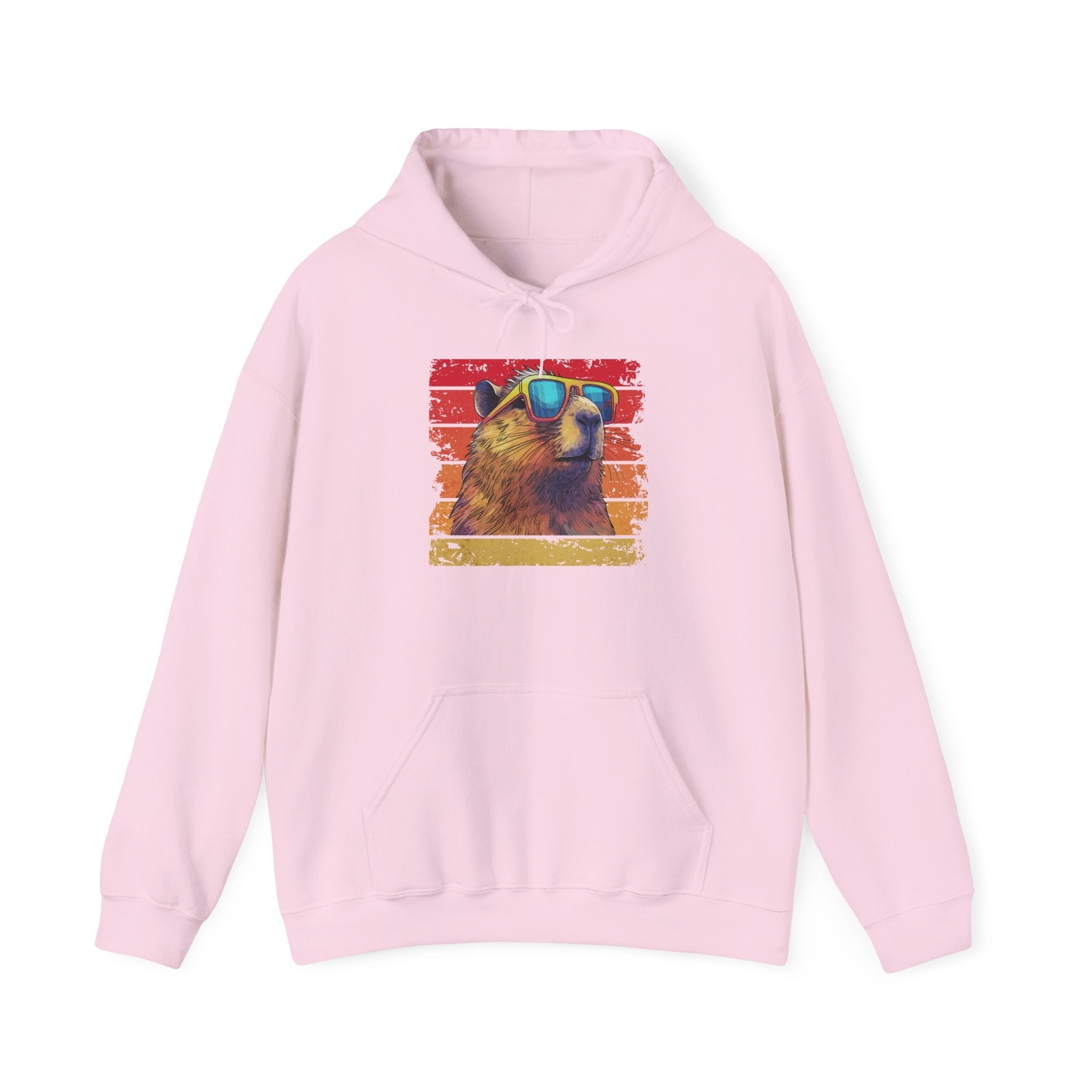 Vintage Retro Sunglasses Bear Hoodie Printify